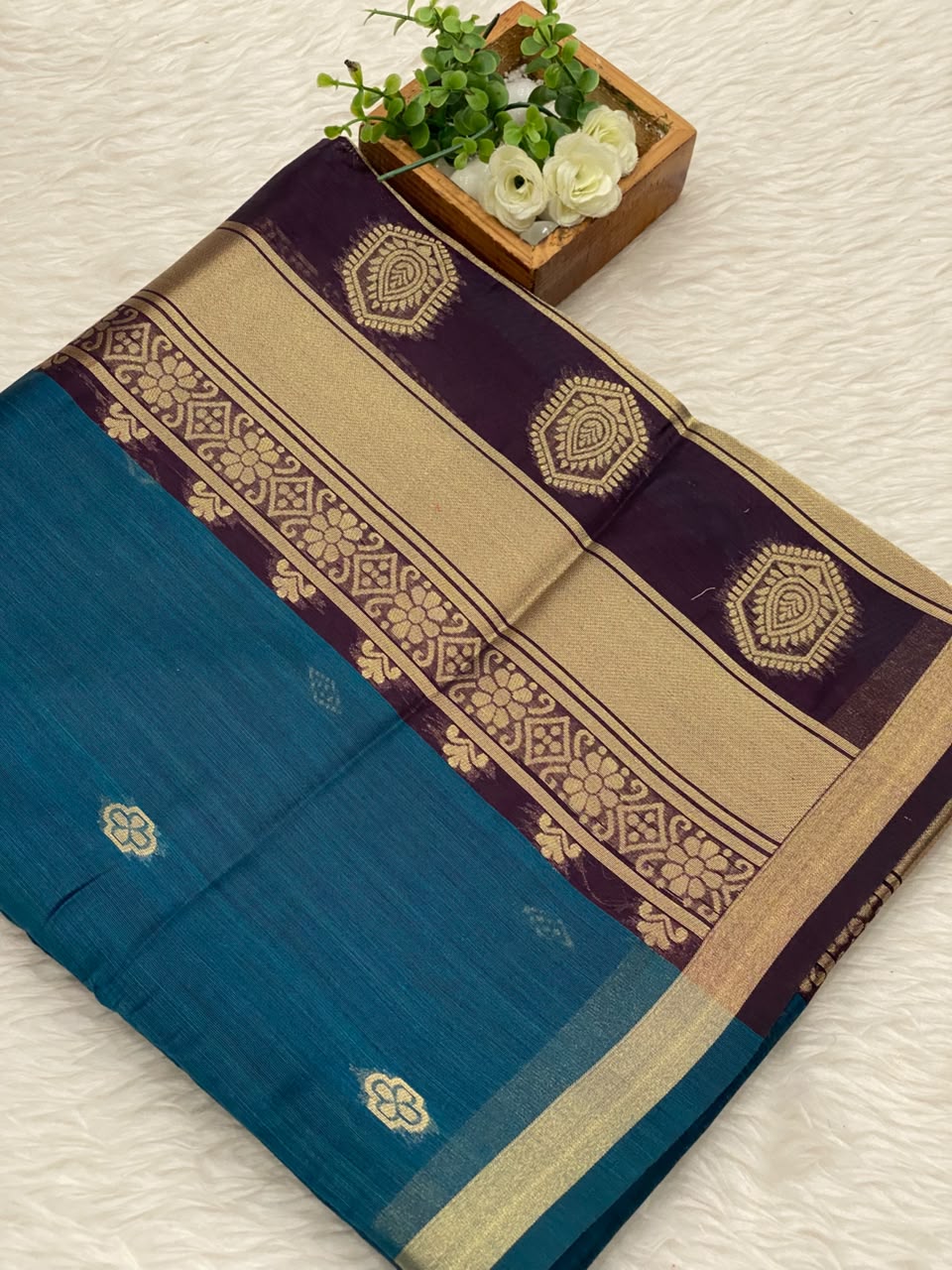 Kanchi Cotton Saree