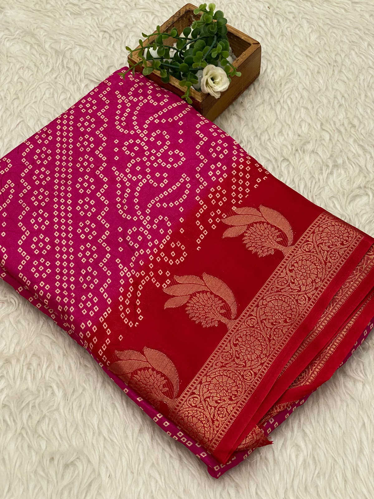 Viscose Chiffon Sarees-vol2