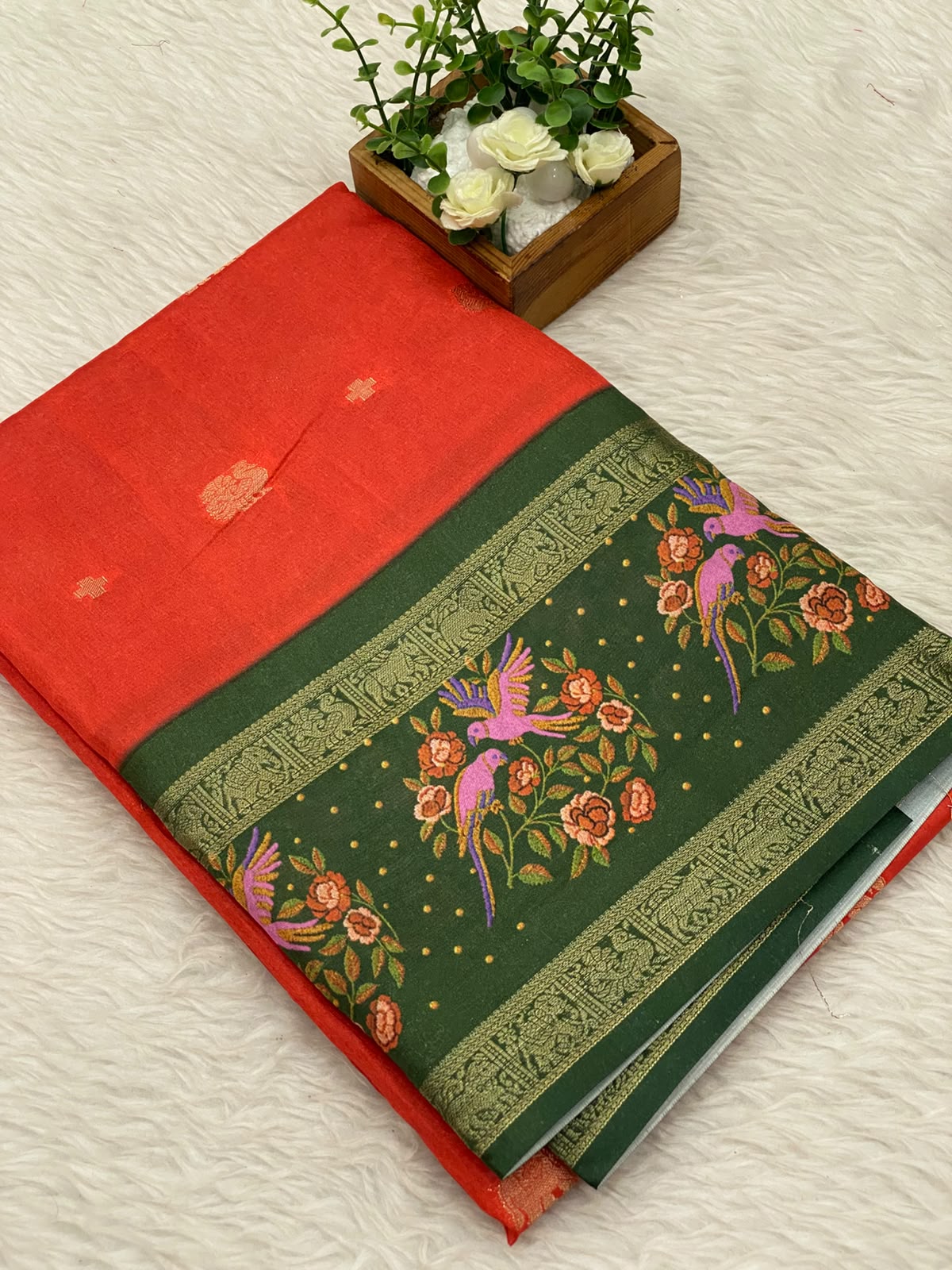 Semi Dola Silk Sarees