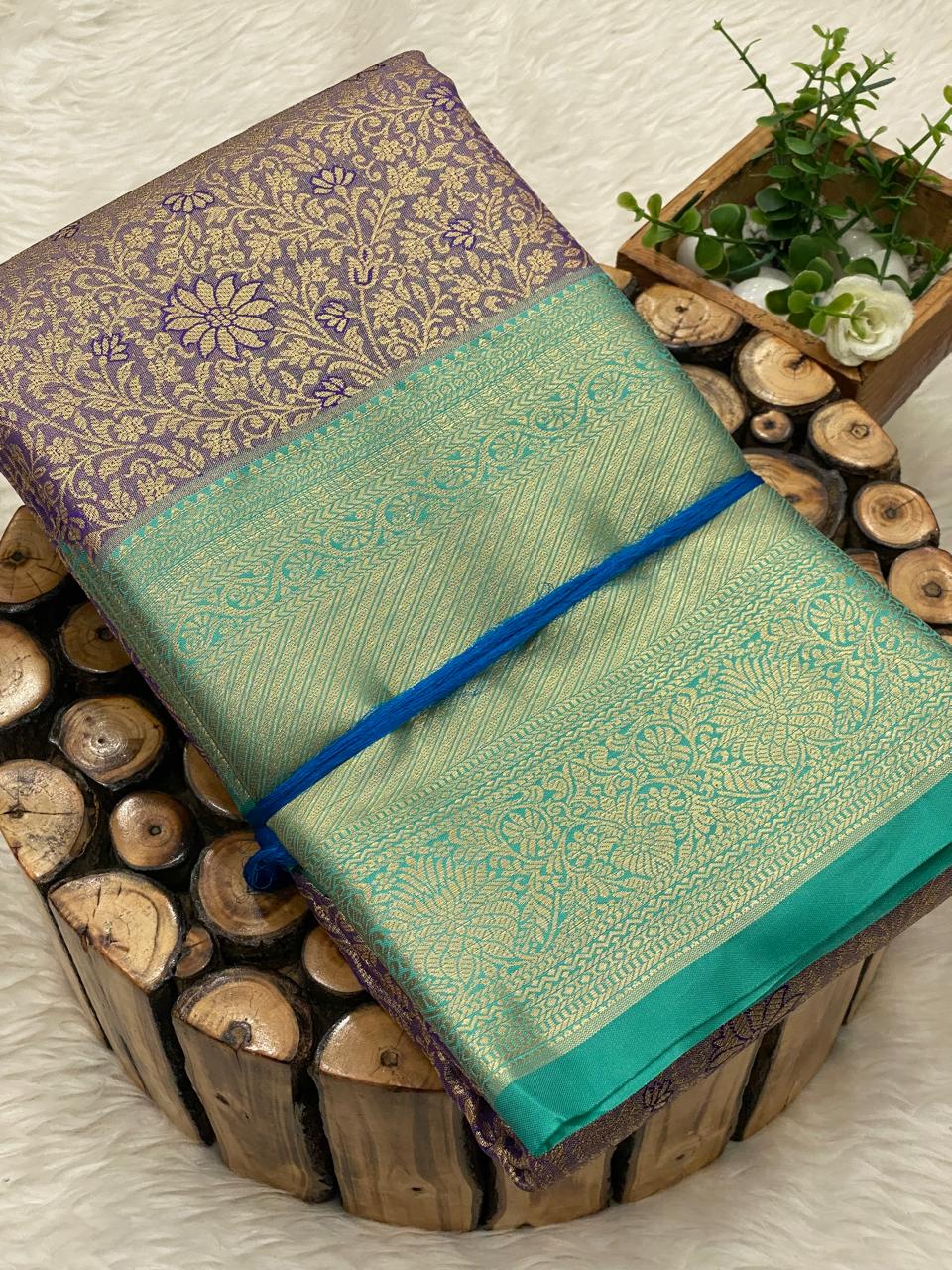 Tissue Bridal Saree - vol1