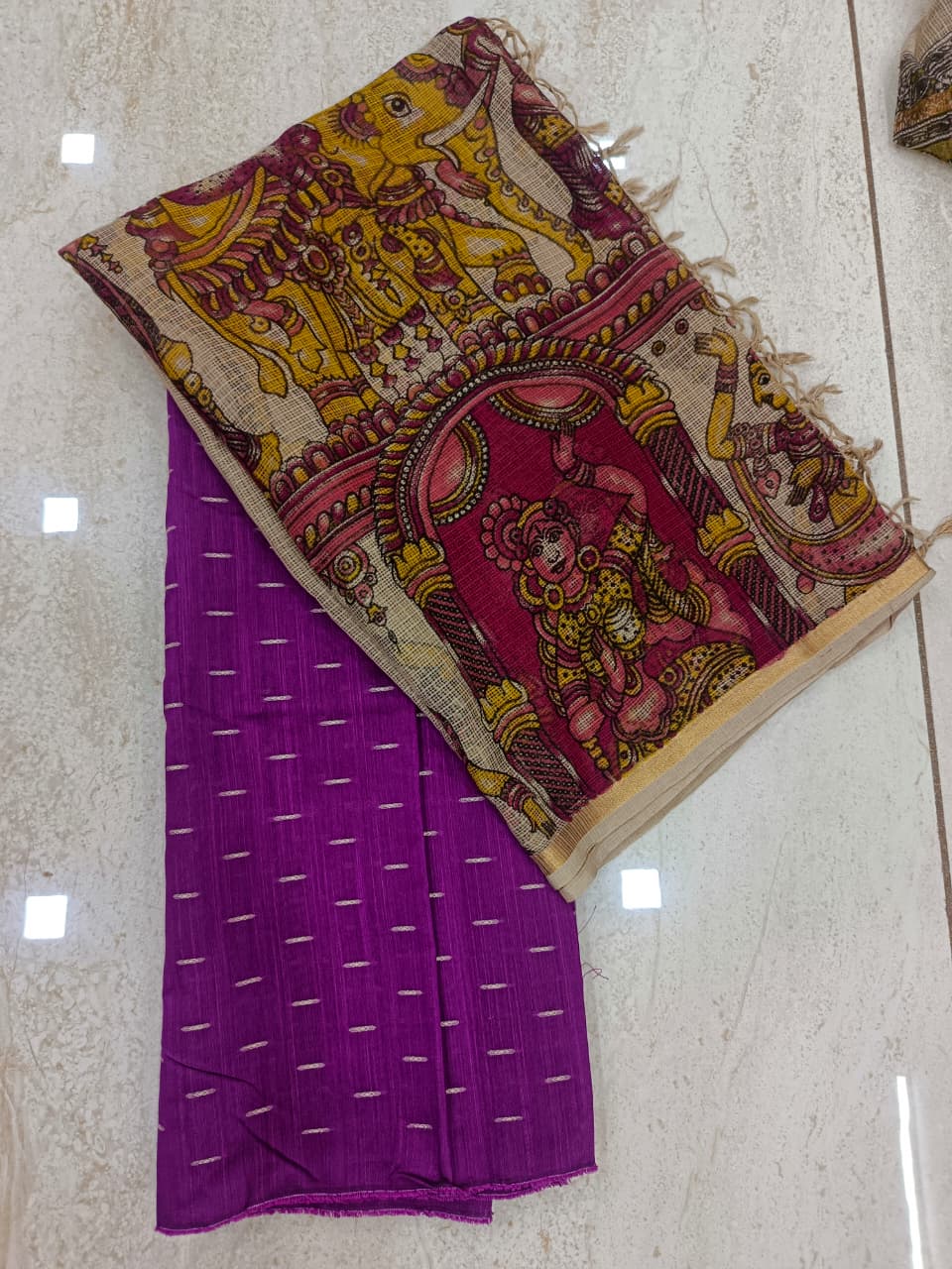 2 PC Unstitched Raw Silk Salwar