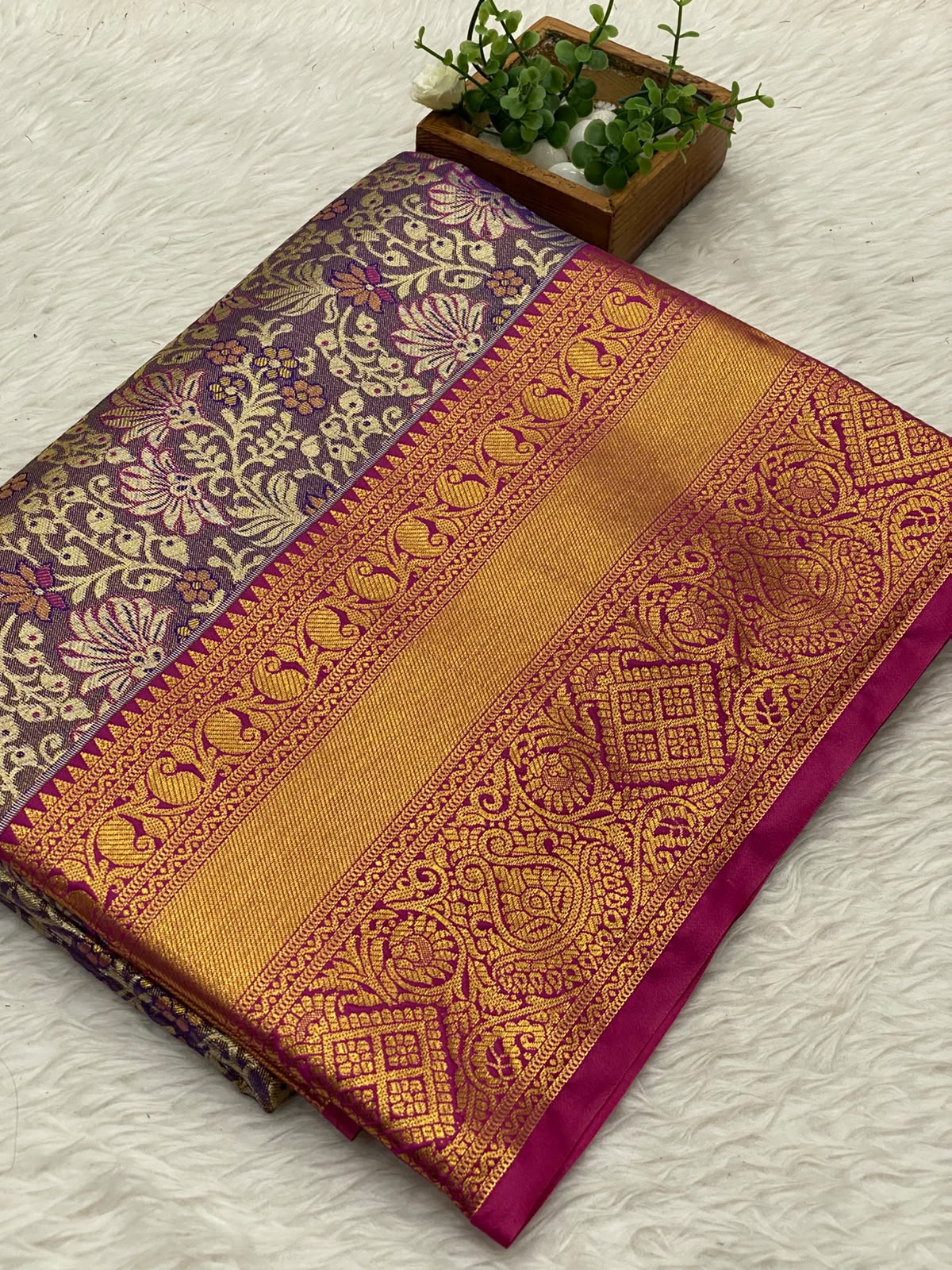 Semi Dharmavaram Pattu Saree