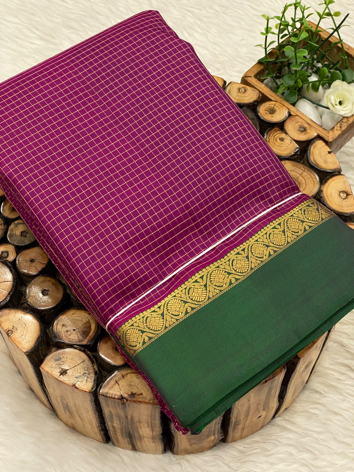 Pure Silk Vairaooshi Saree