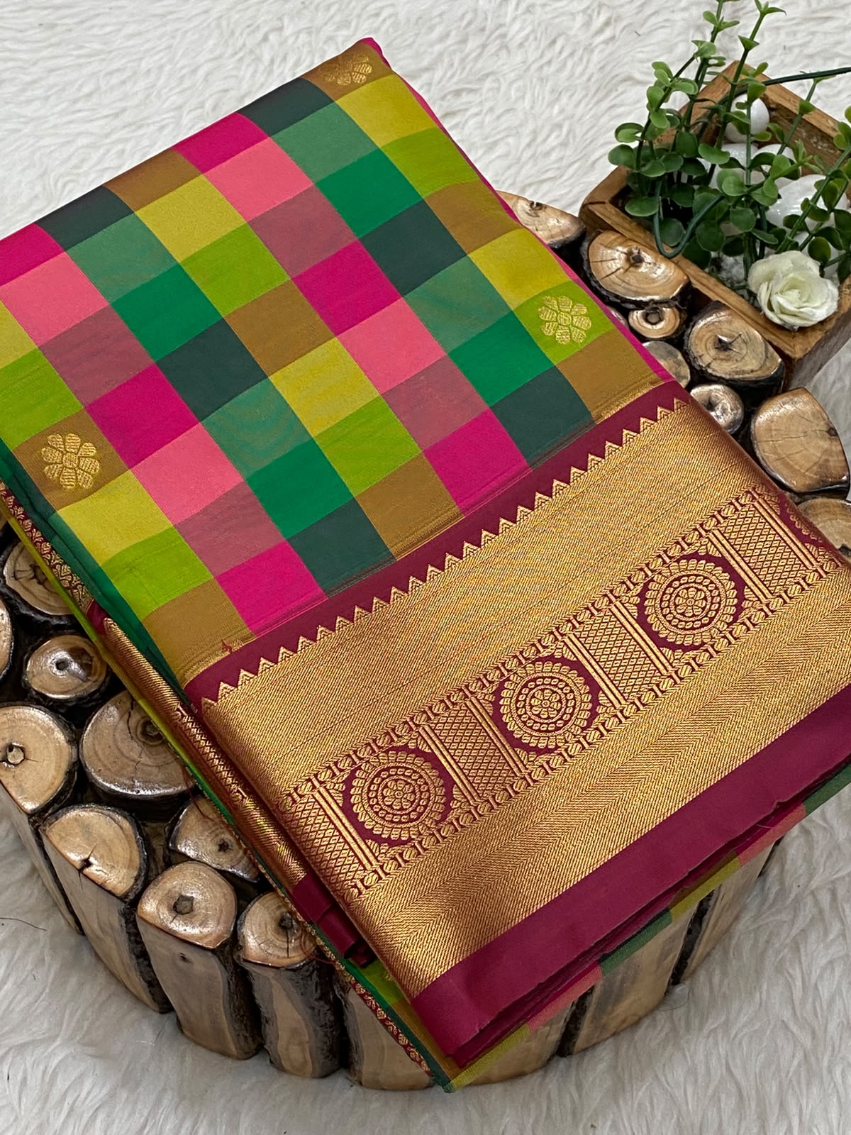Paalum Pazhamum Bridal Saree
