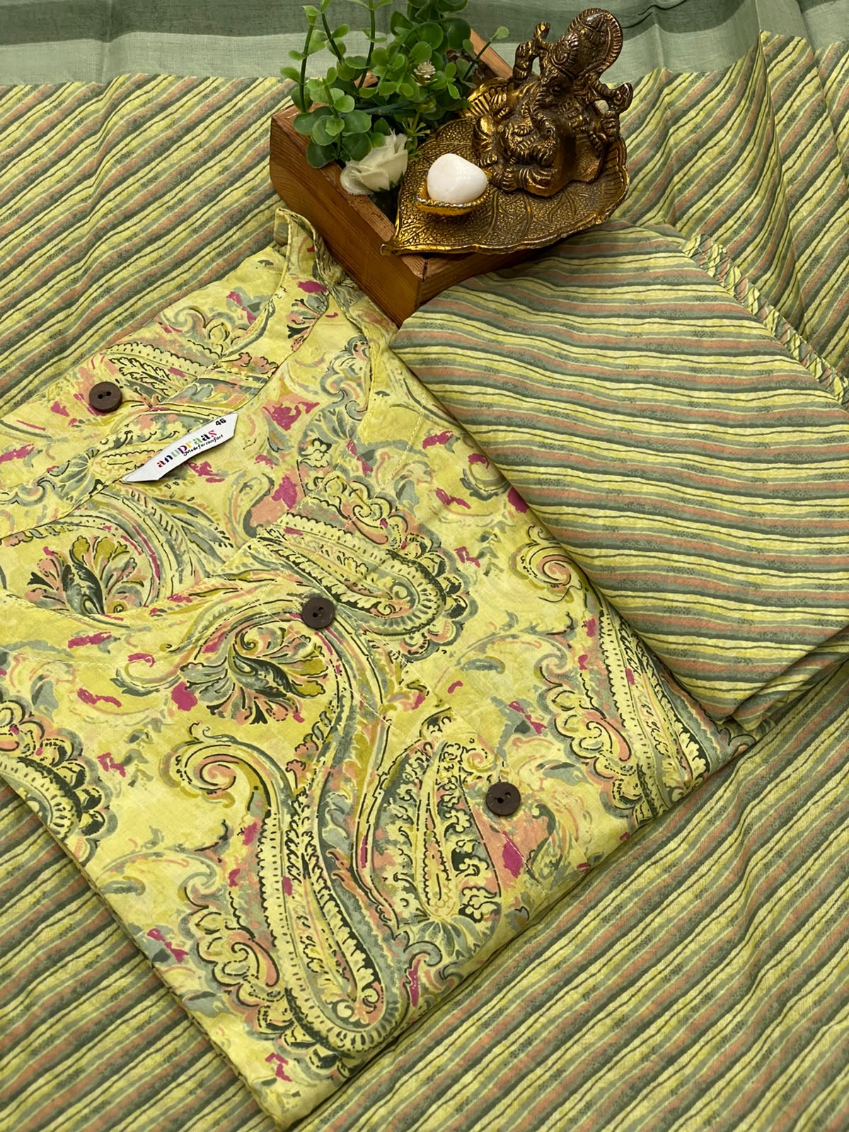 Cotton 3 pc Suits