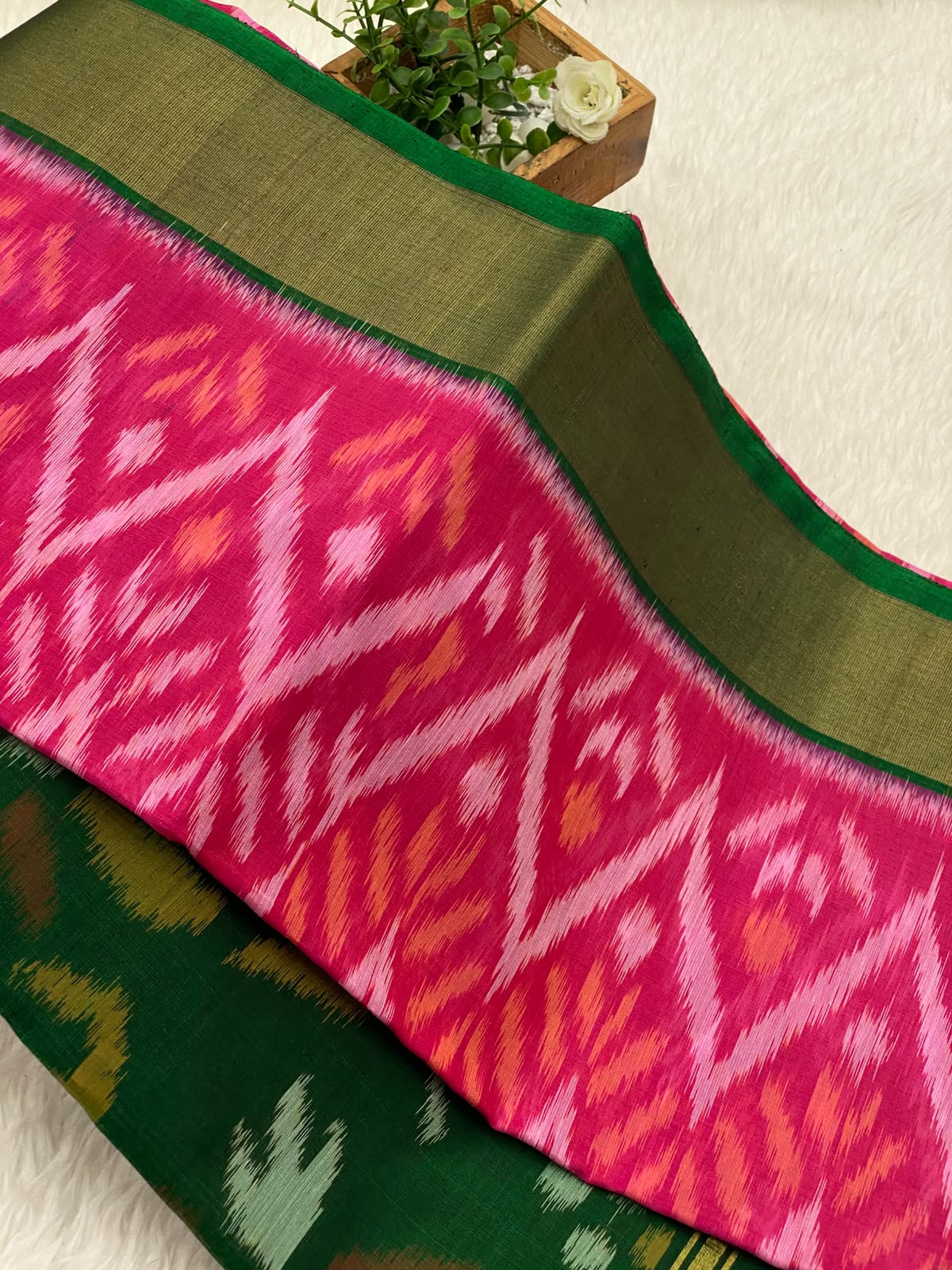 Silk Cotton Pochampally Saree