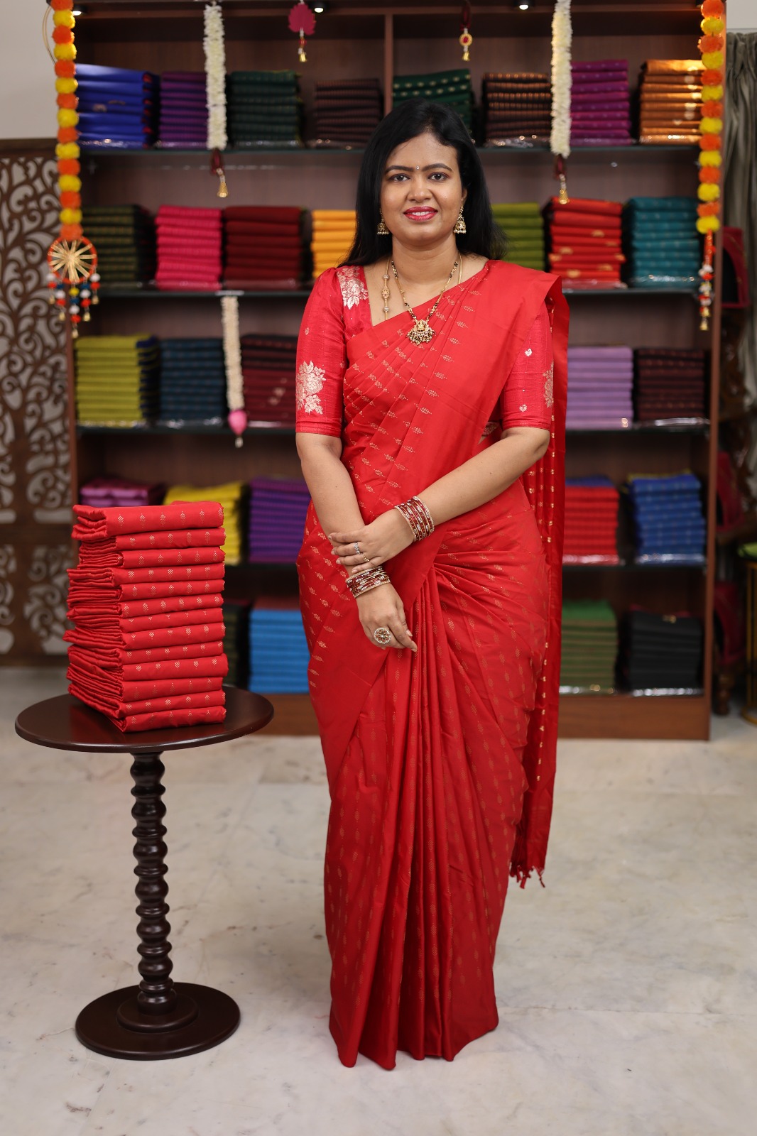 Arani Vairaooshi Bridal Soft Silk Saree