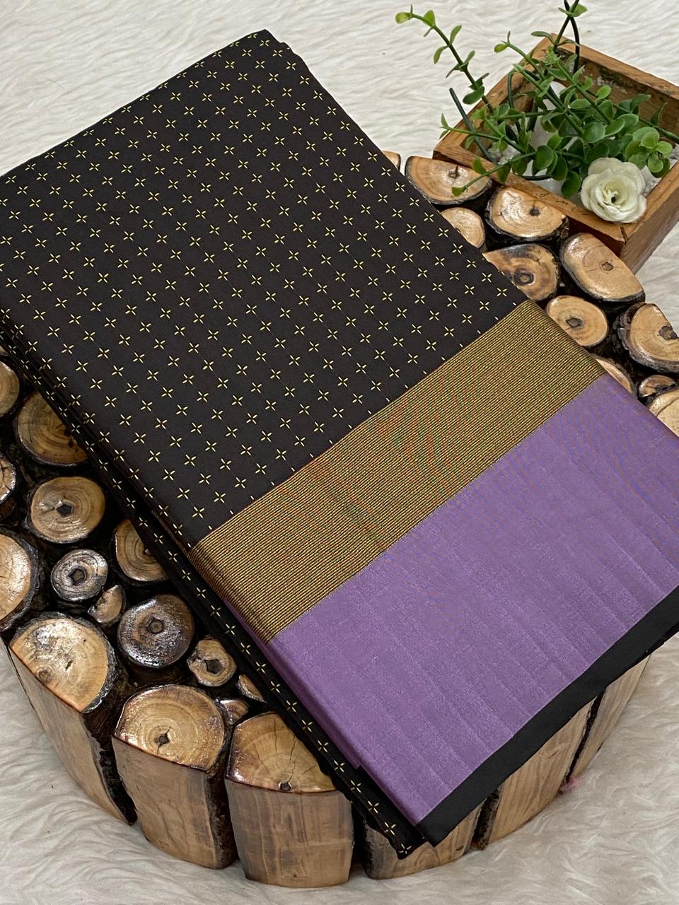 Arani Pooja Dots Saree
