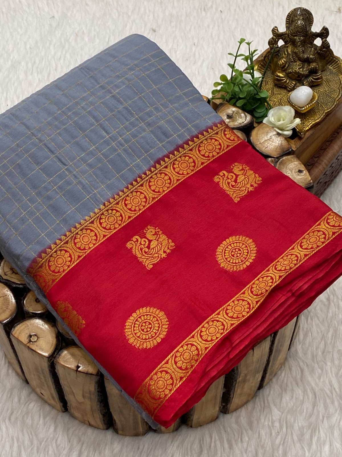 Mysore Crepe Checks