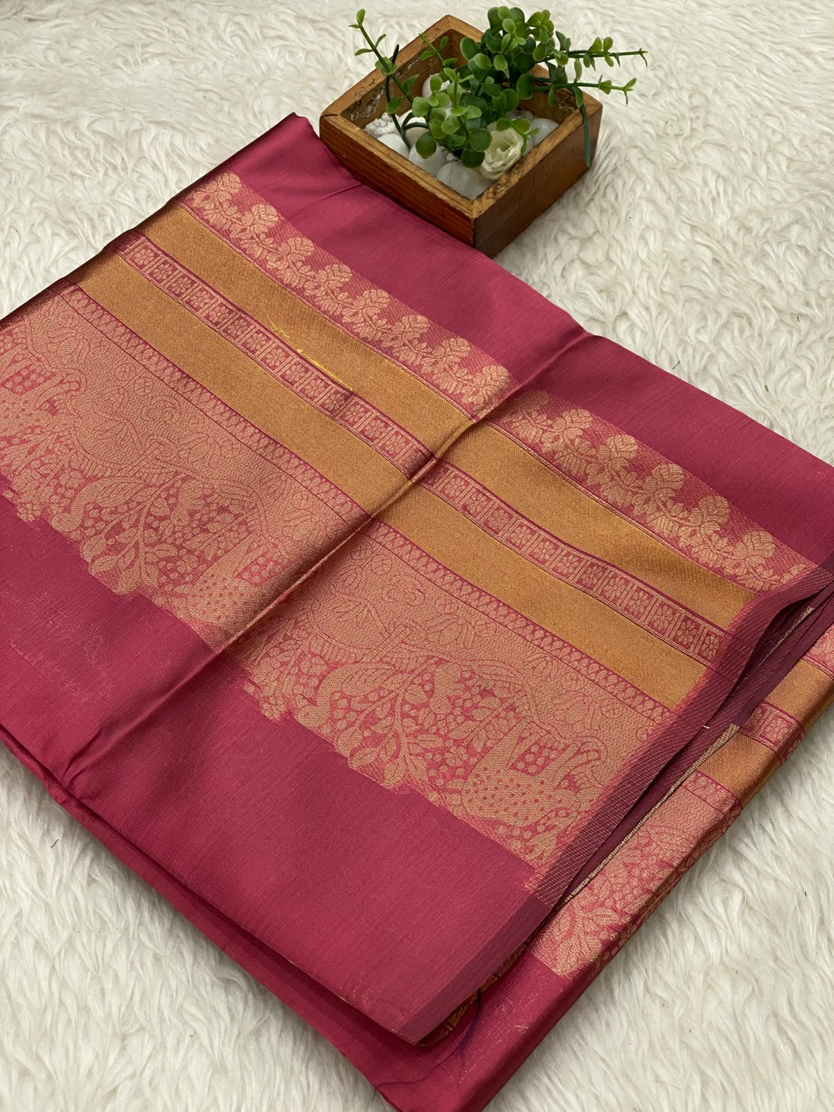 Banarasi Semi Katan Bridal Saree