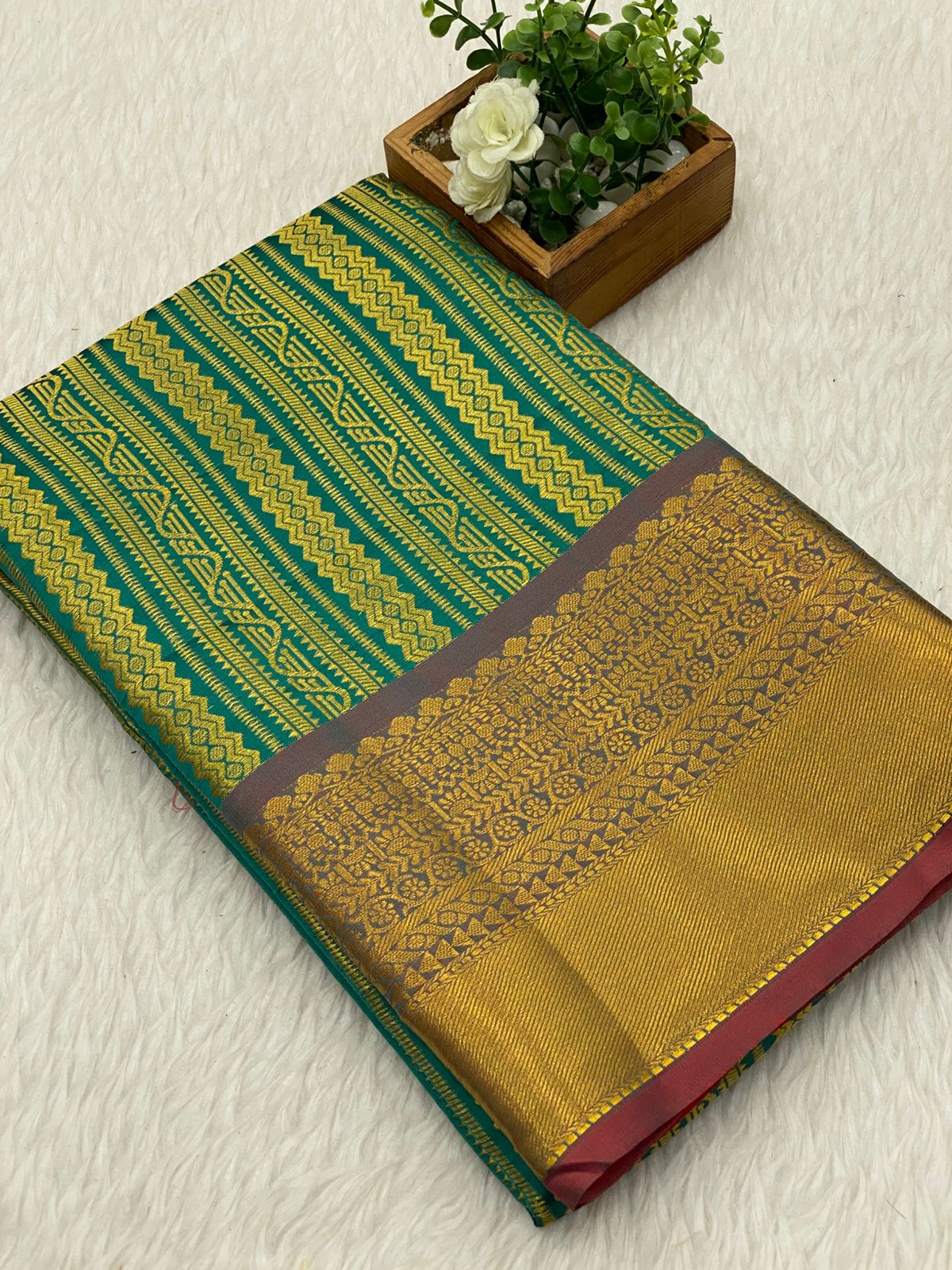Banarasi Katan Bridal Saree