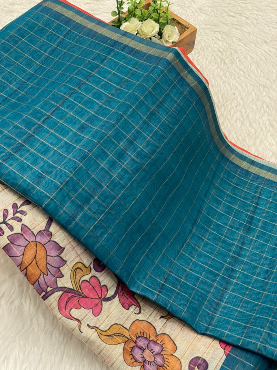Tussar Linen Cotton Sarees