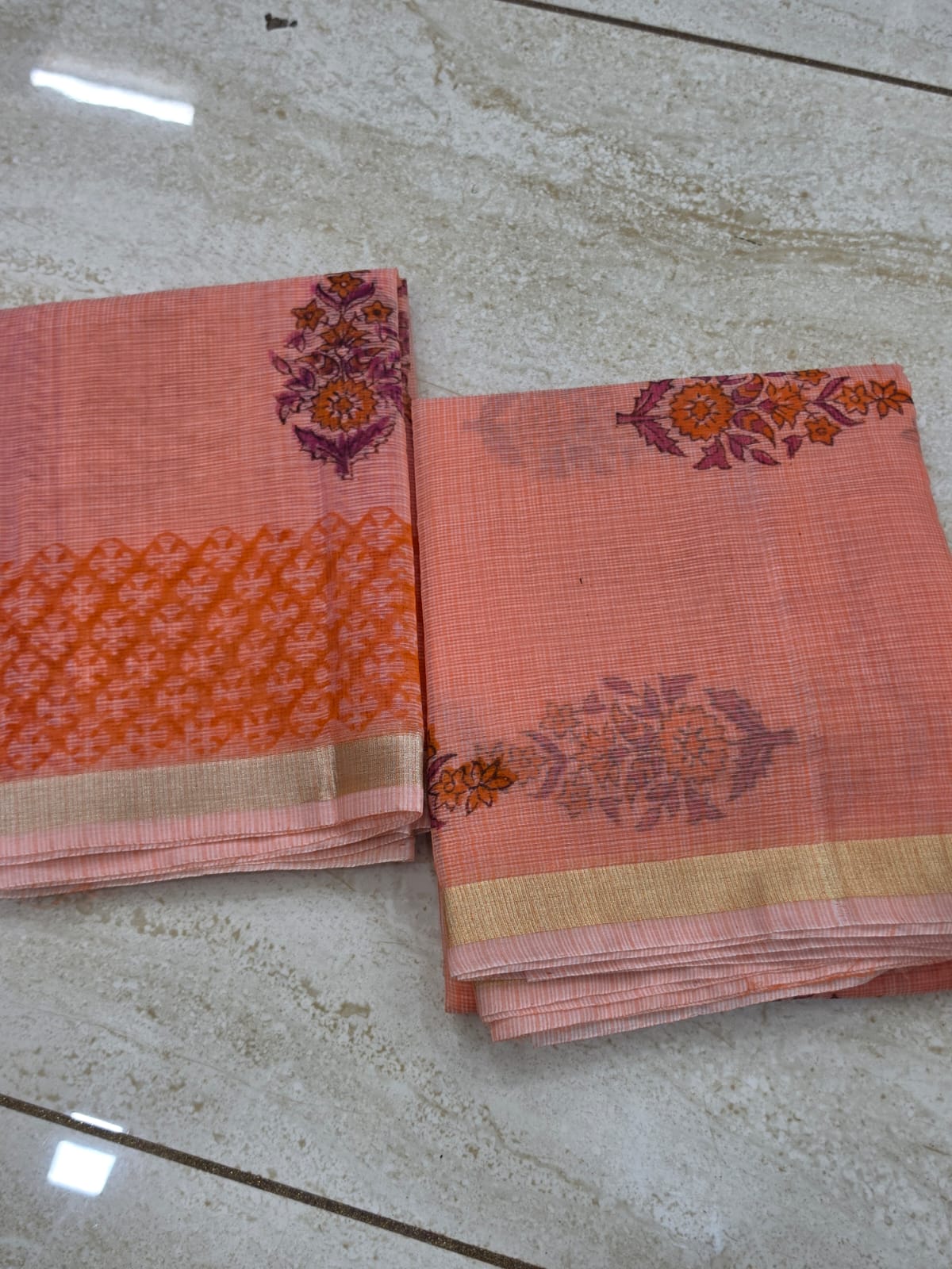 2 PC Unstitched Kota Net Salwars