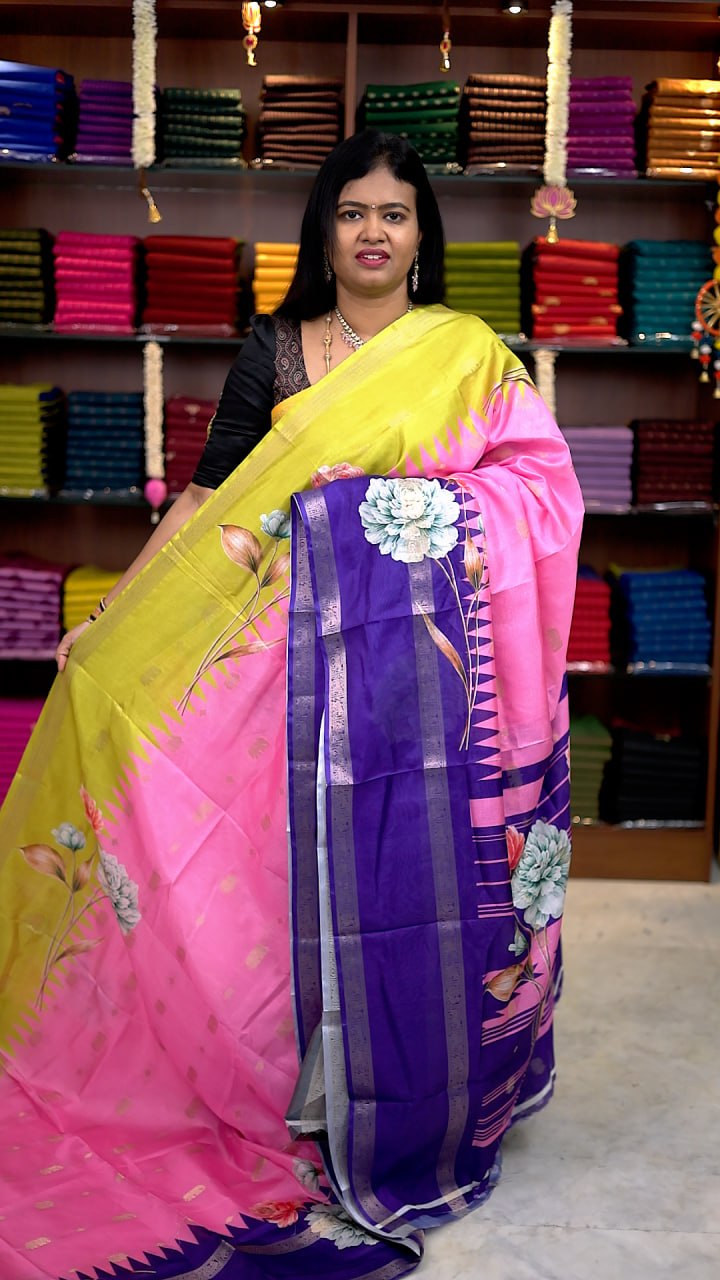 Semi Dola Silk Sarees