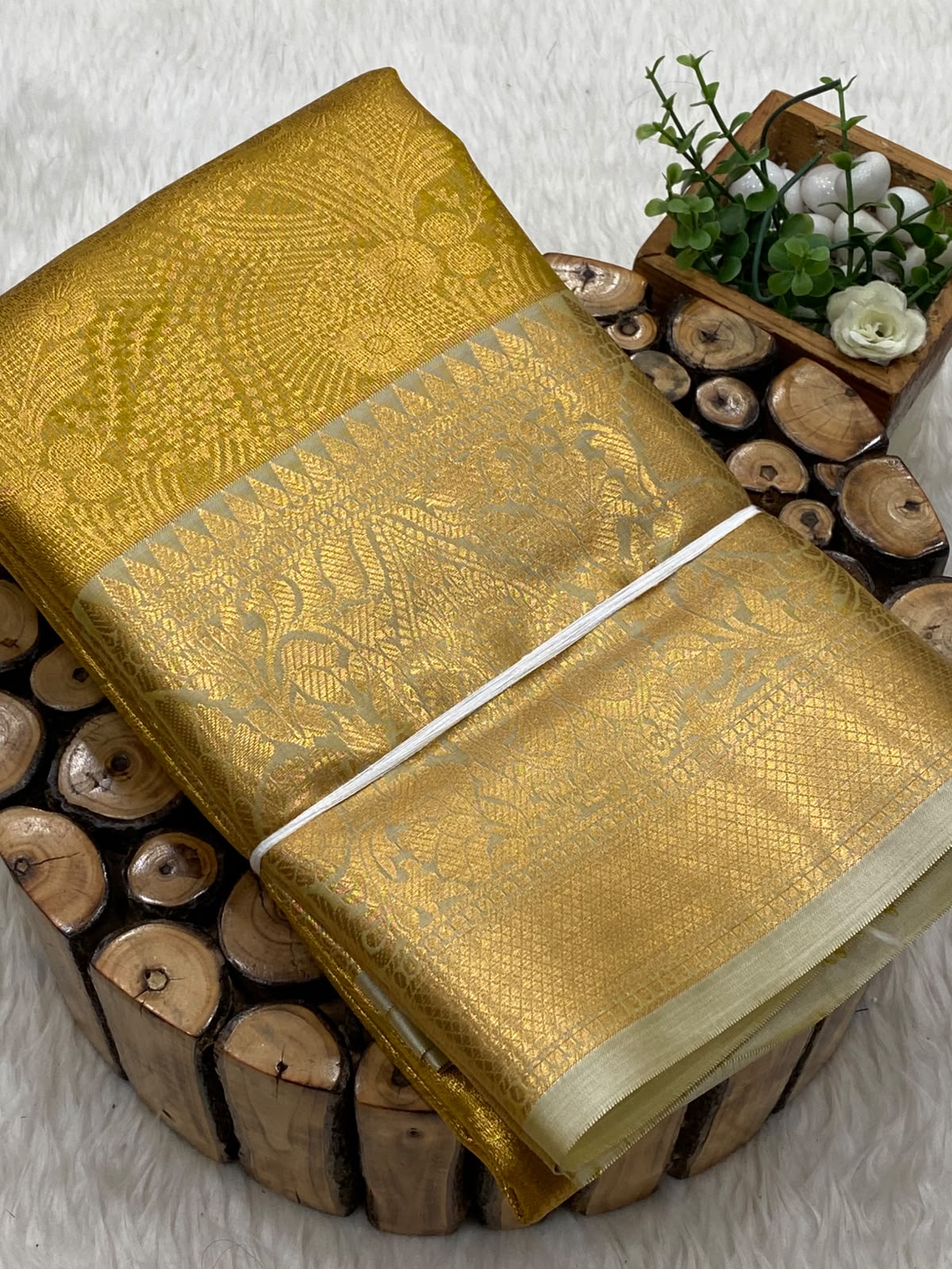 Tissue Bridal Saree - vol1