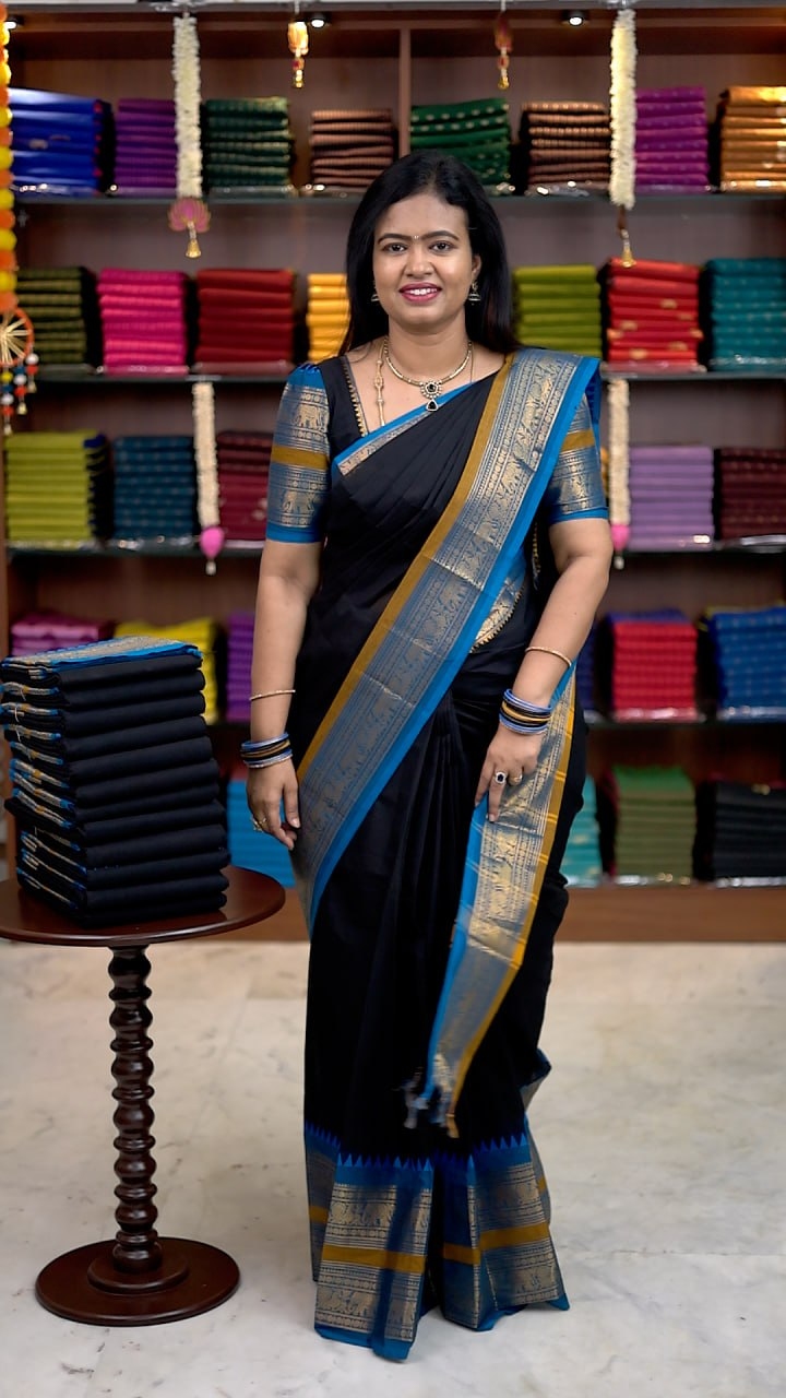 Chettinadu Cotton Sarees W/B-vol1
