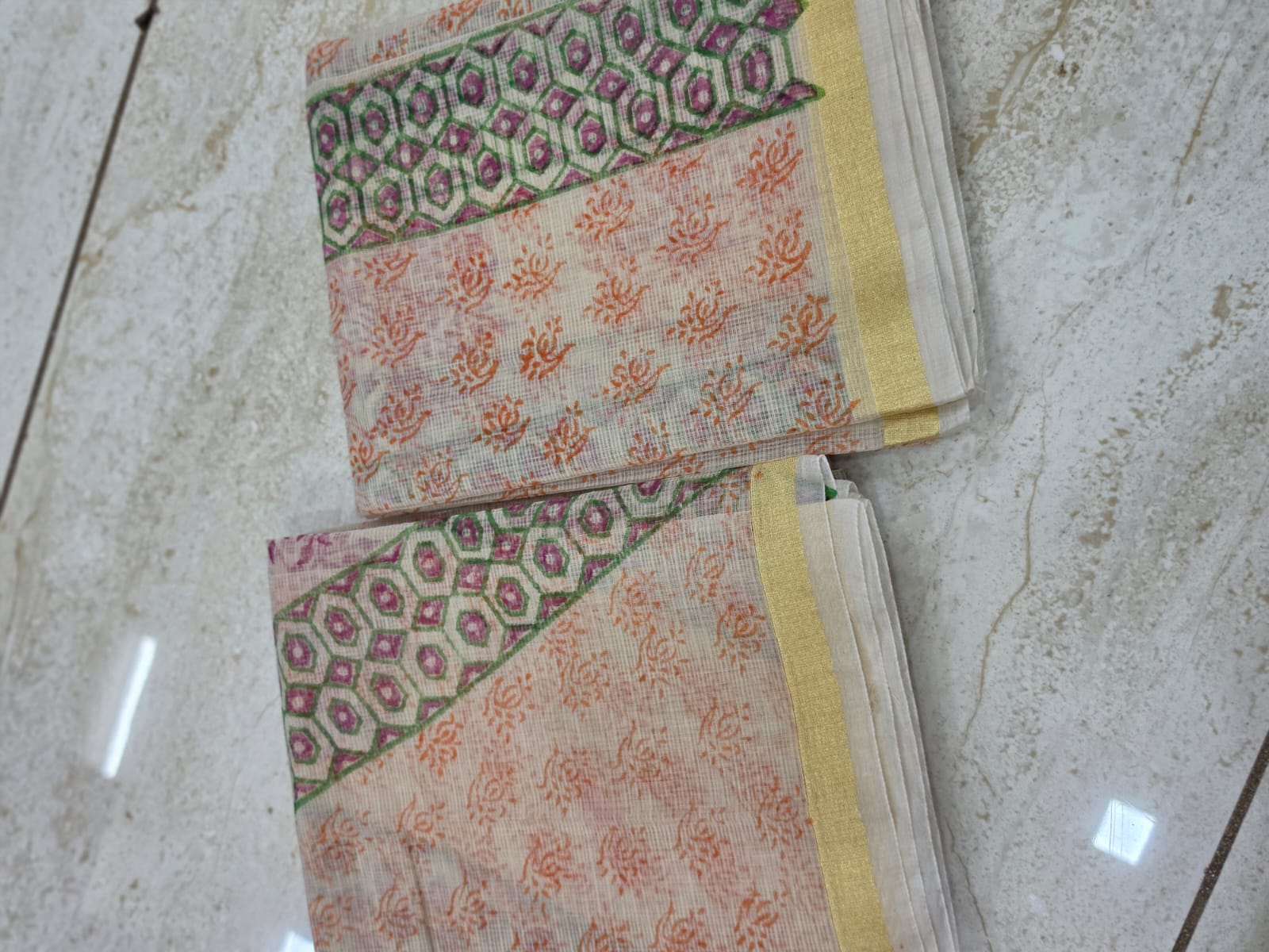 2 PC Unstitched Kota Net Salwars