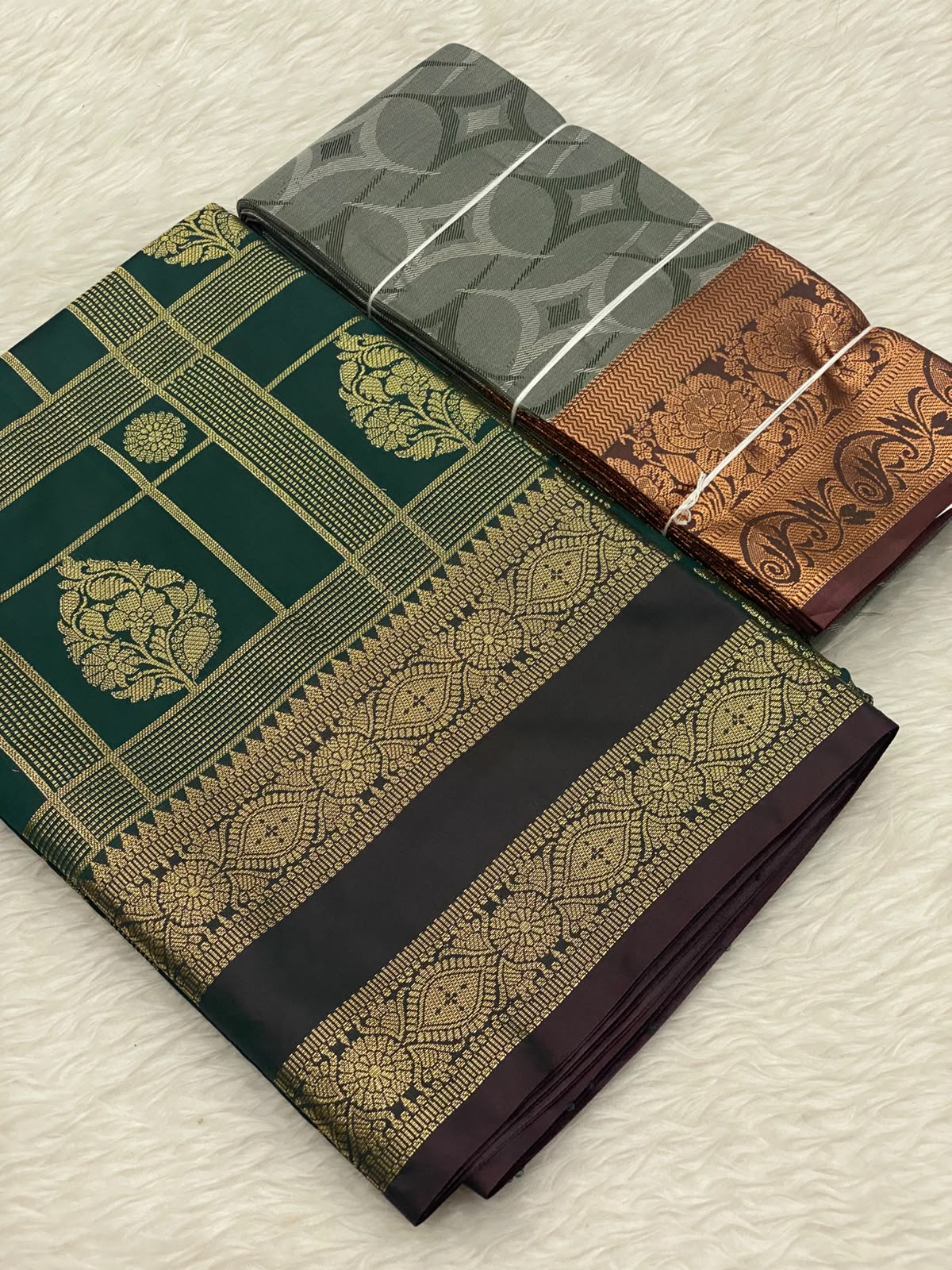 999 - Banarasi Katan Embose Saree