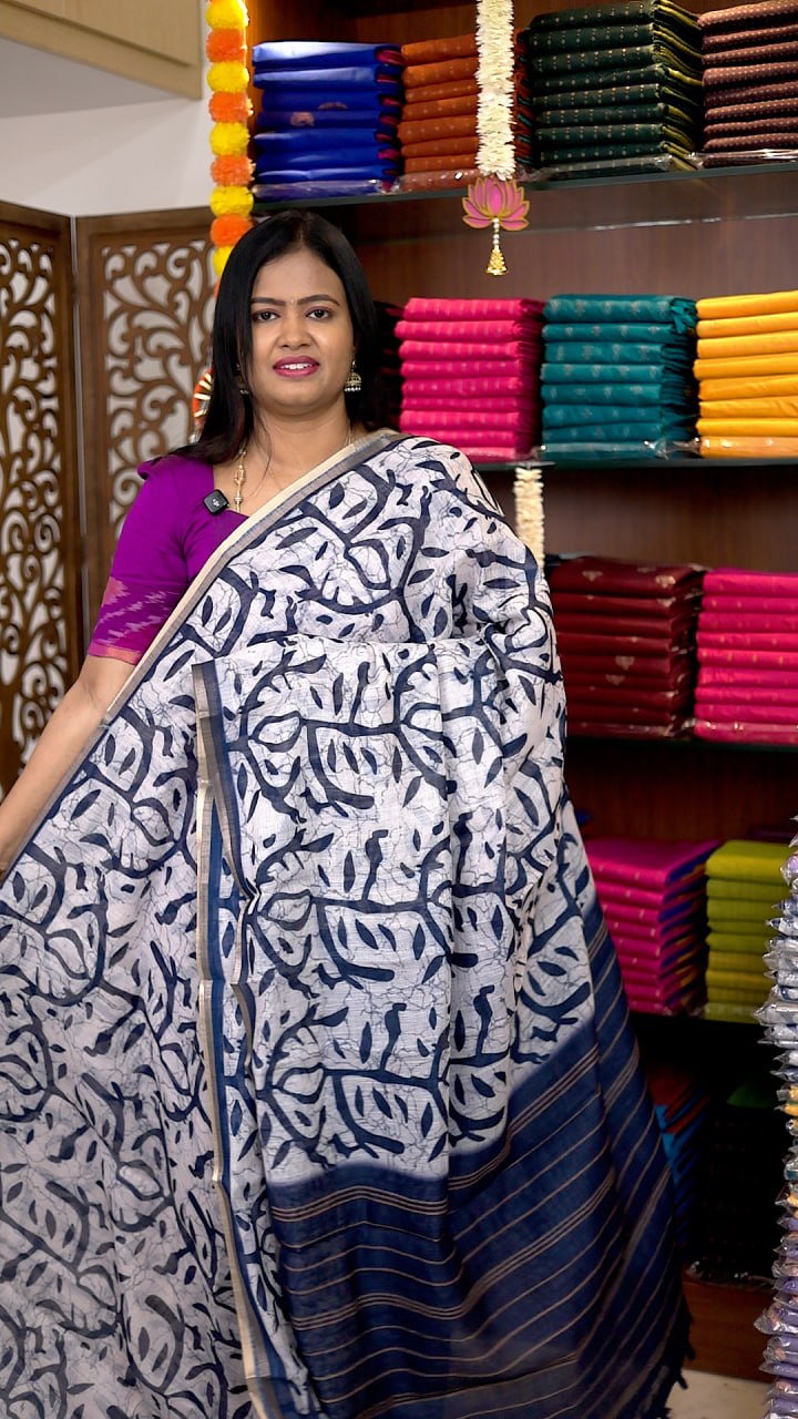 Linen Cotton Sarees