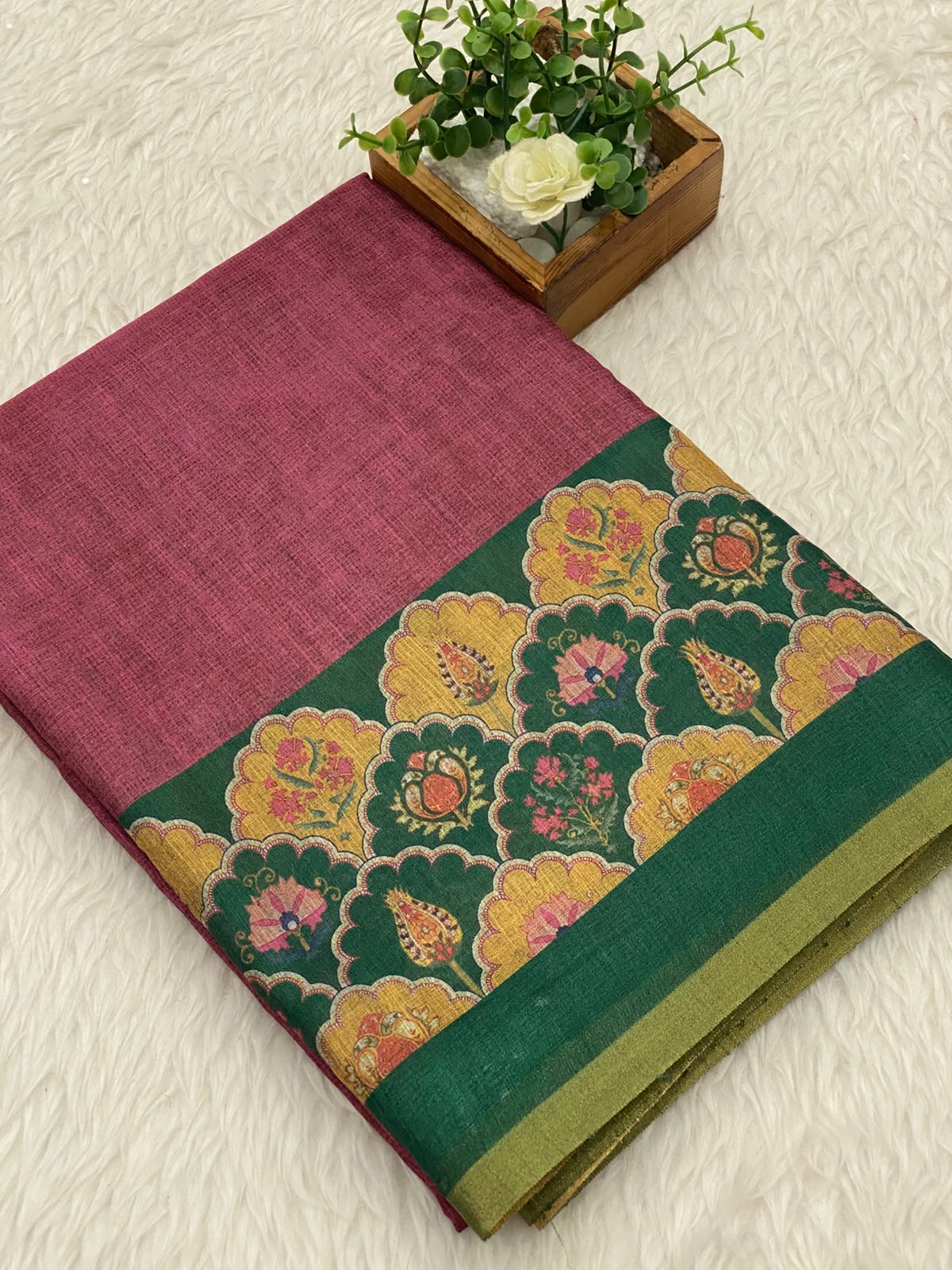Linen Cotton Sarees -vol1