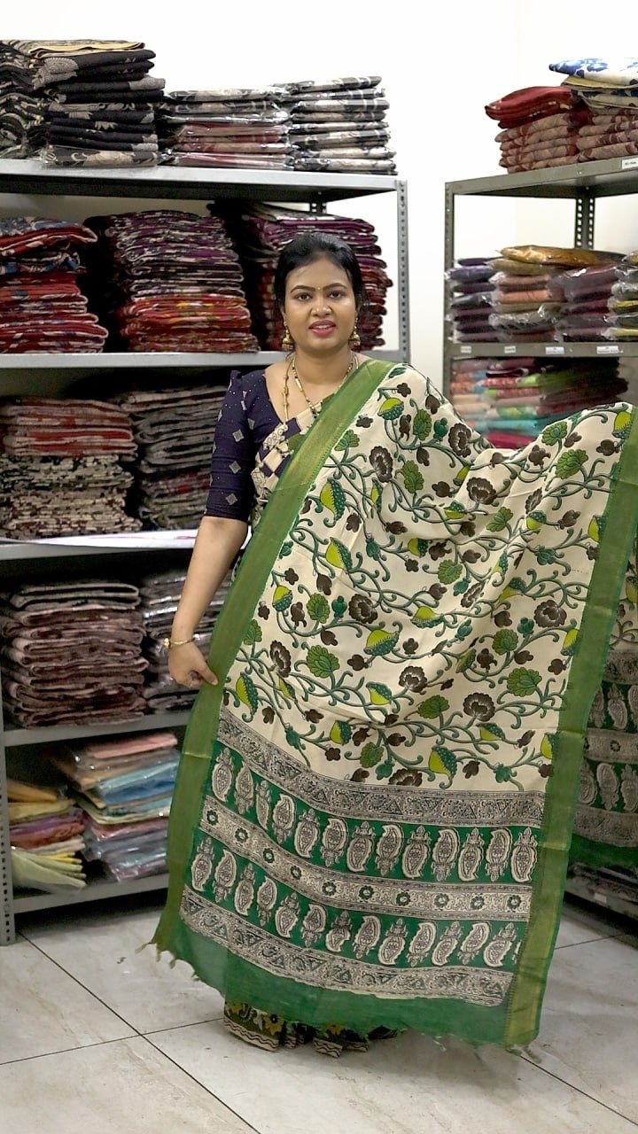 Nizam Border Kalamkari Duppata