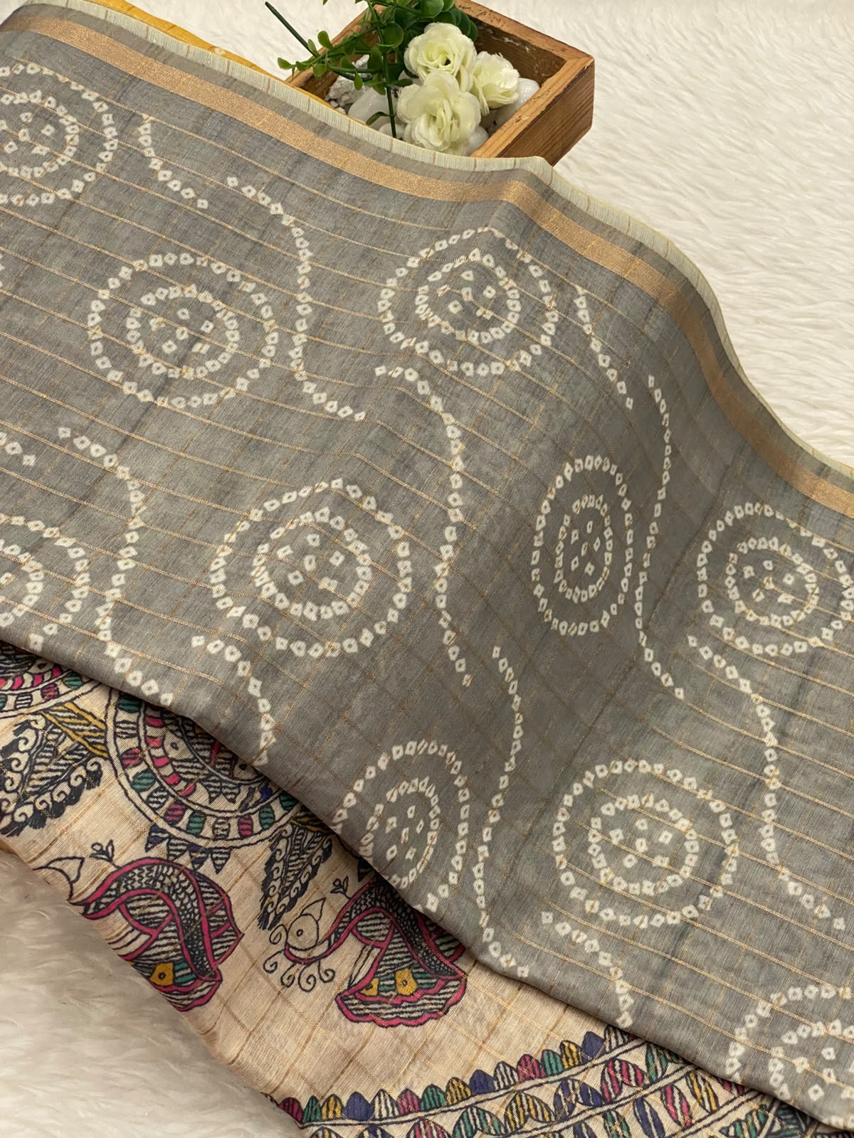 Tussar Linen Cotton Sarees