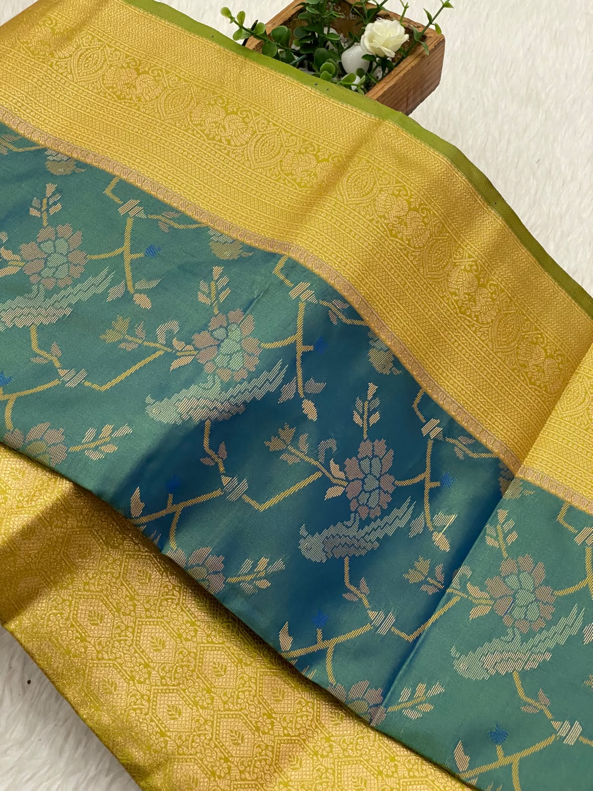 Patola slub silk sarees