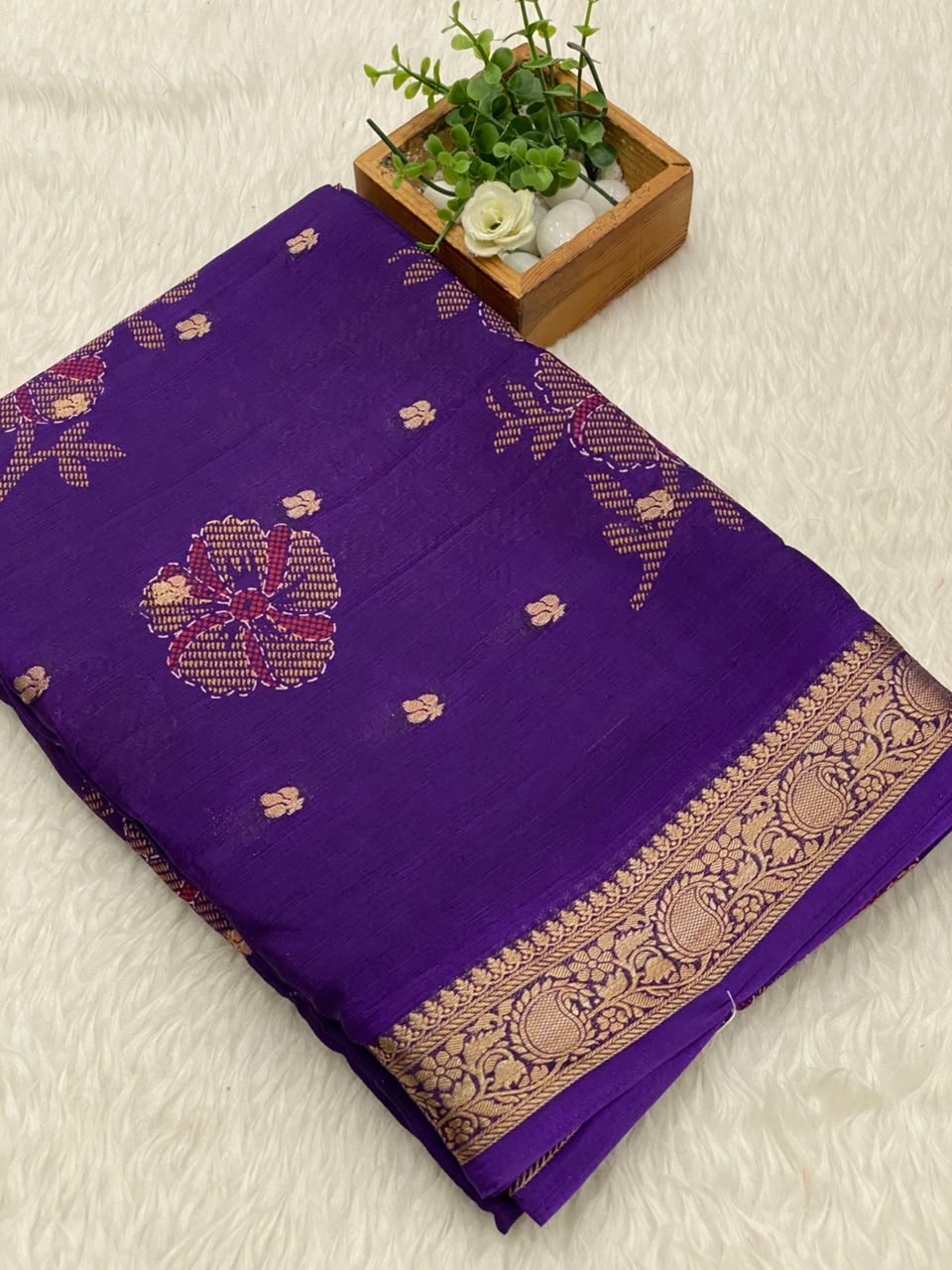 Chiffon Silk Saree