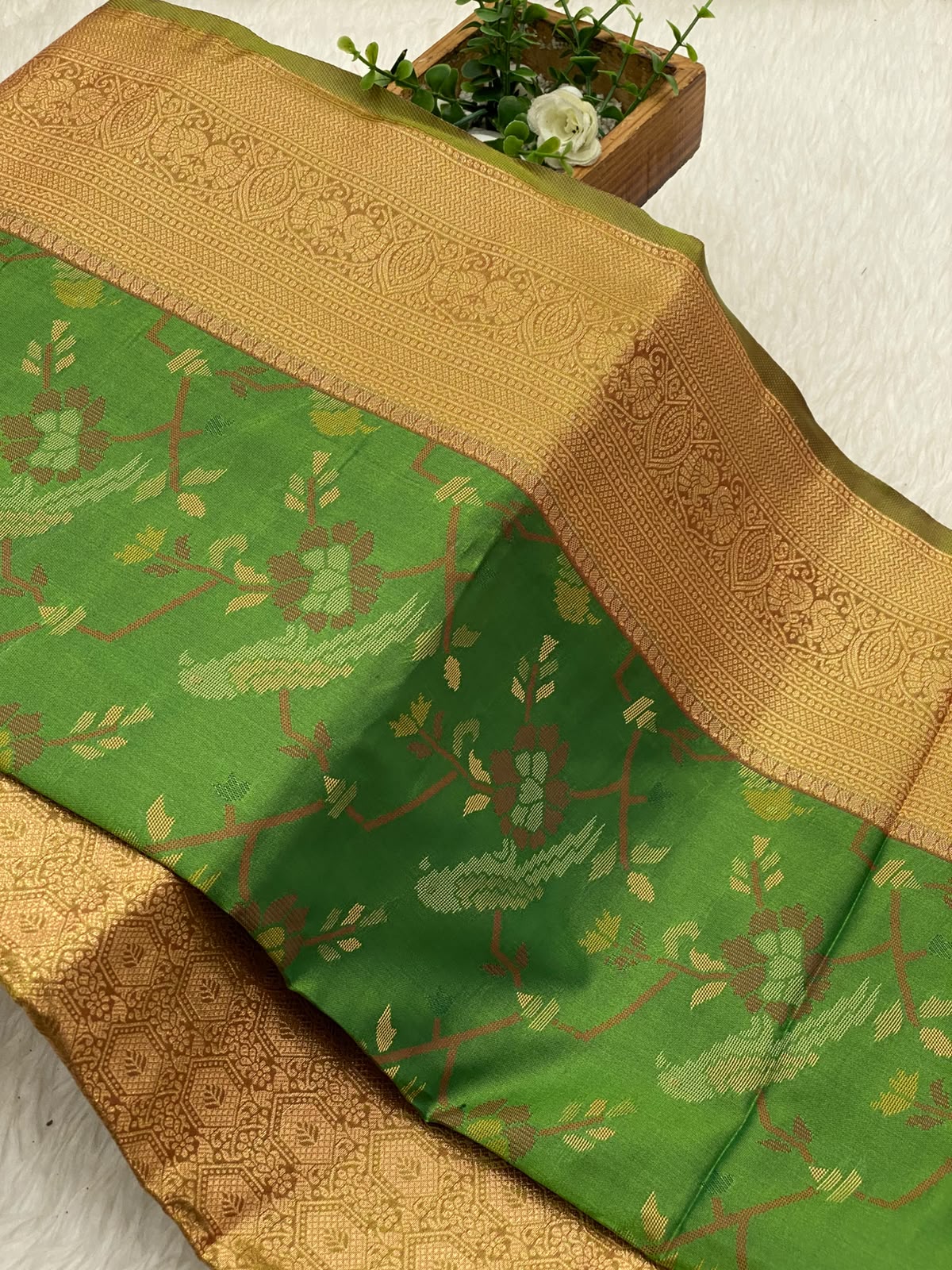 Patola slub silk sarees