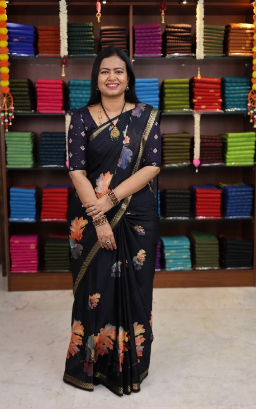 Viscose Chiffon Sarees