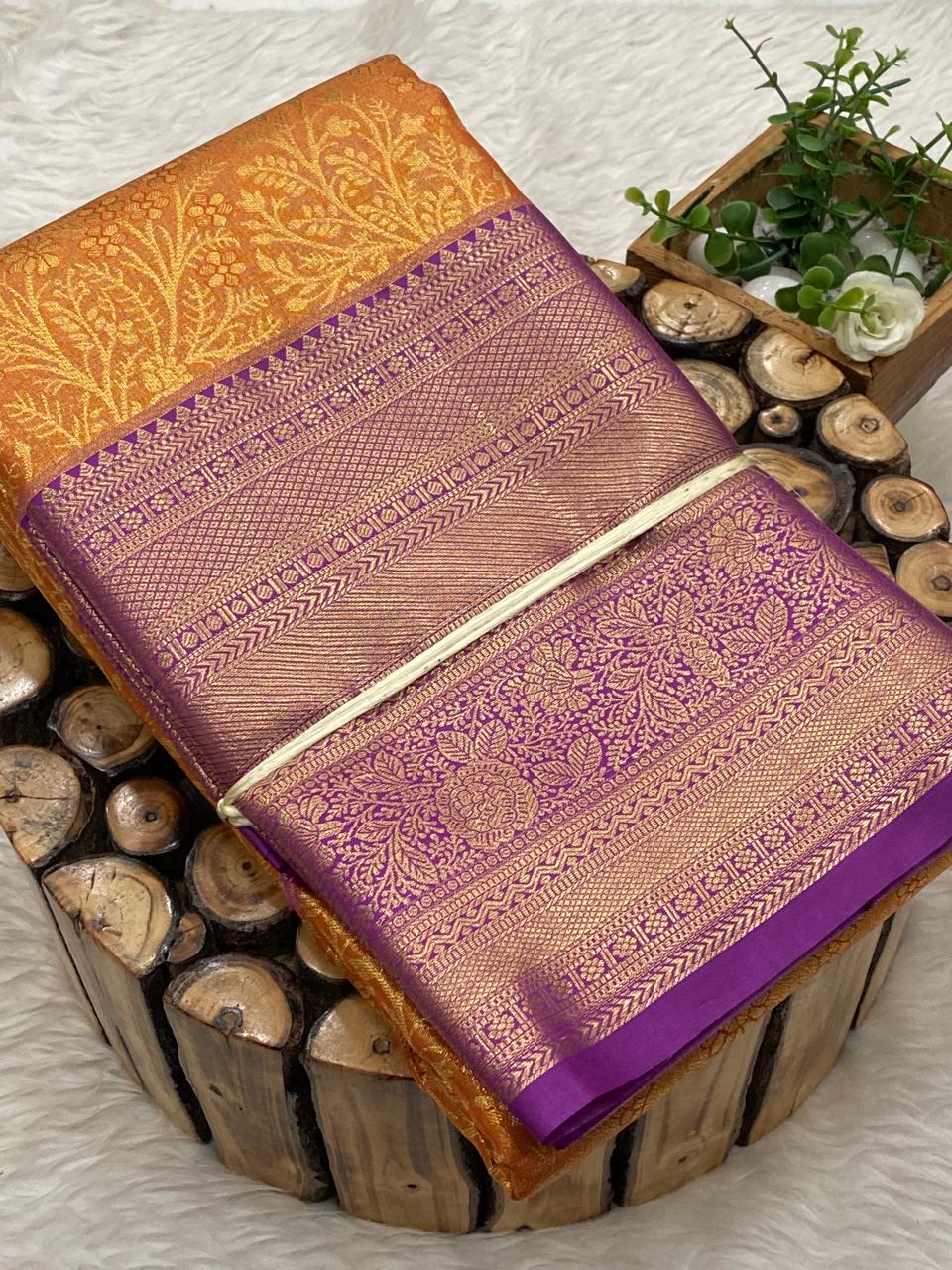 Tissue Bridal Saree - vol1