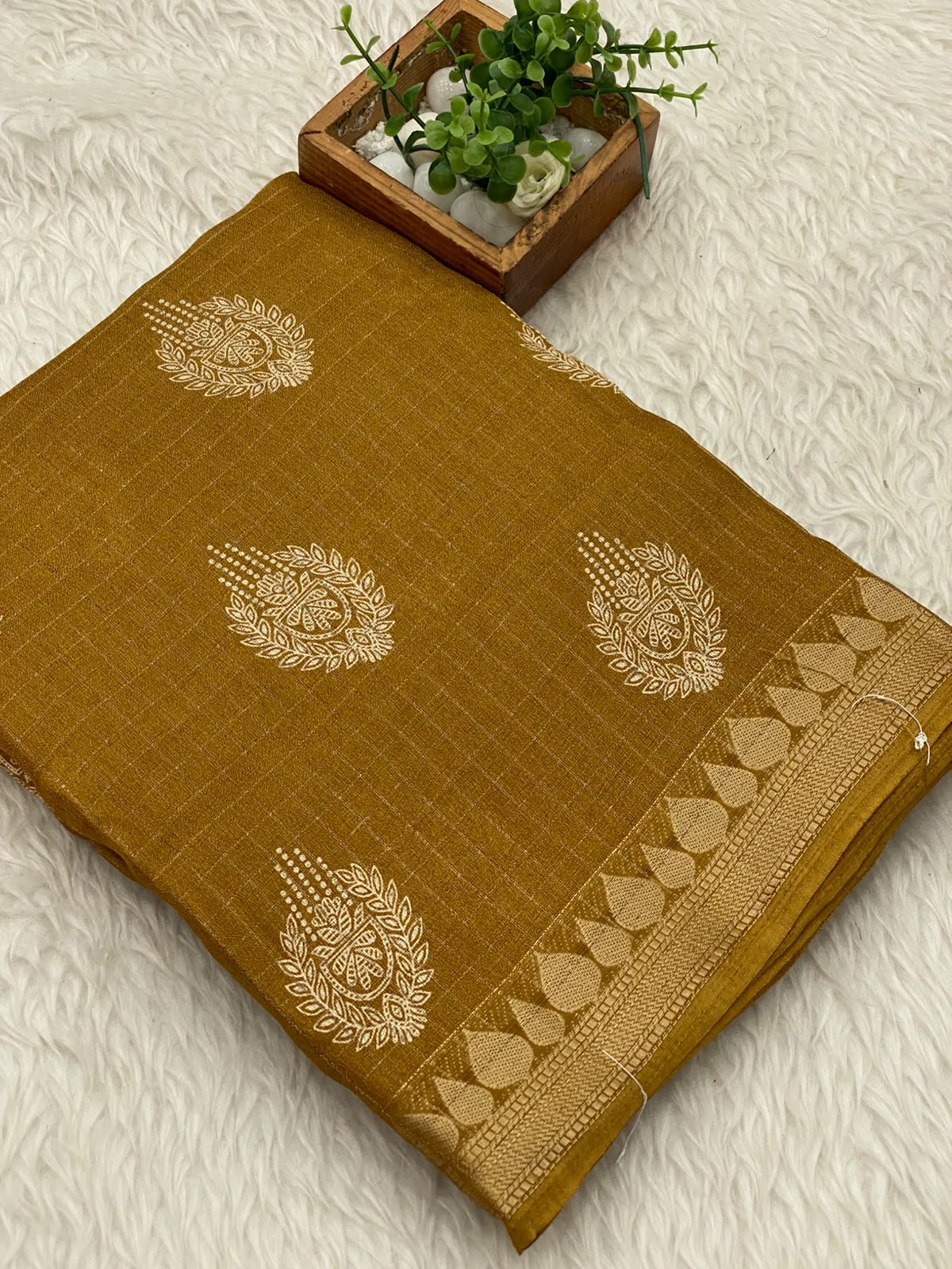 Viscose Chiffon Sarees - vol1