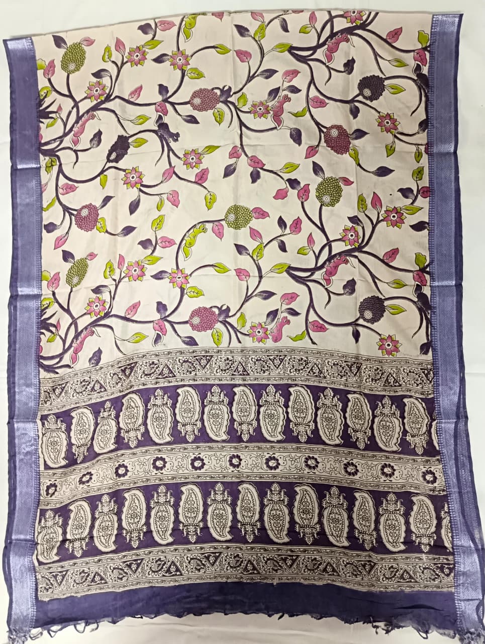 Nizam Border Kalamkari Duppata