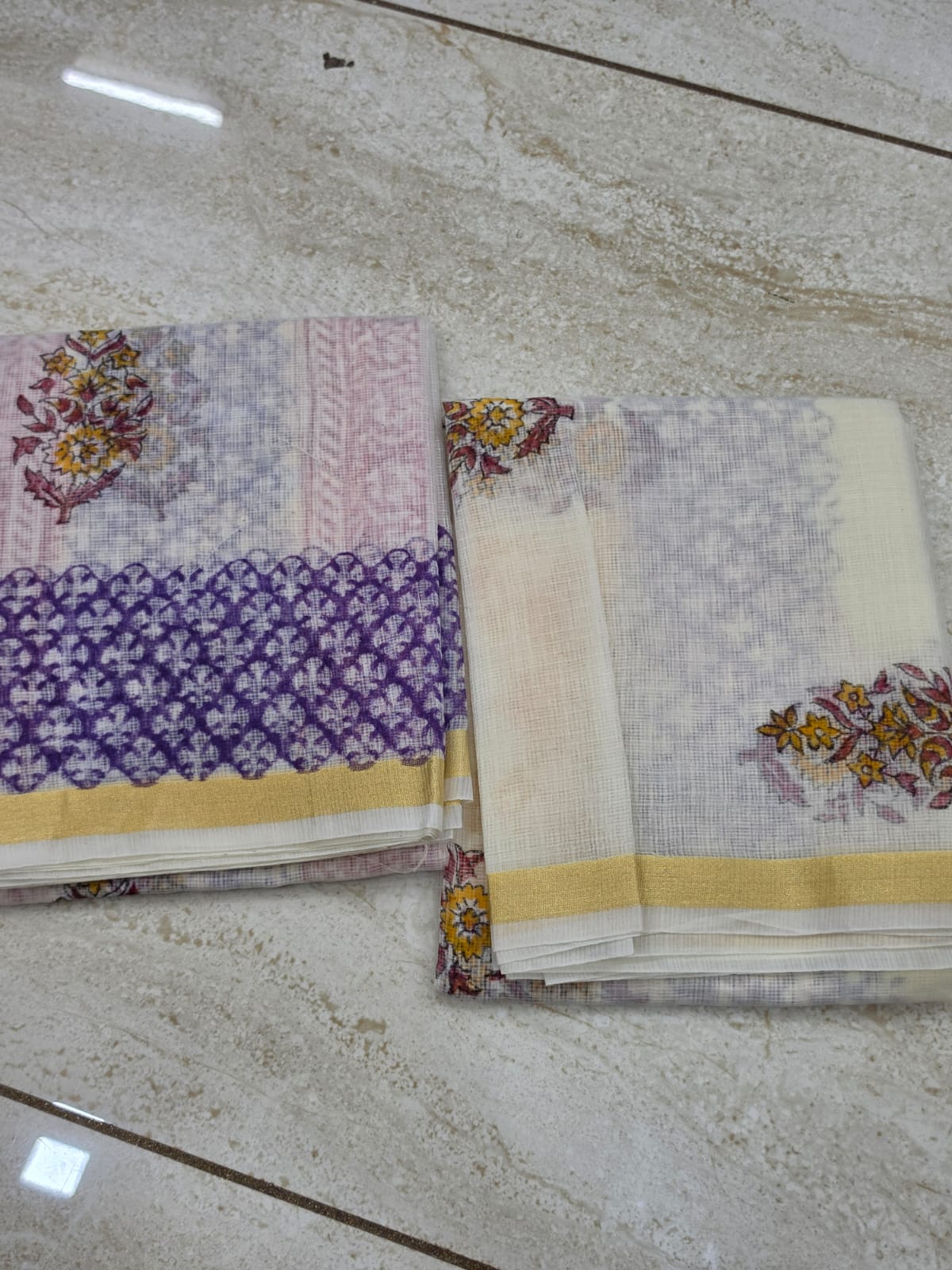 2 PC Unstitched Kota Net Salwars