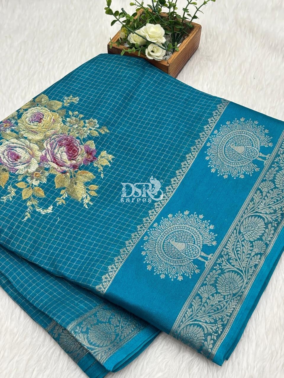 Viscose Dola Sarees - vol1