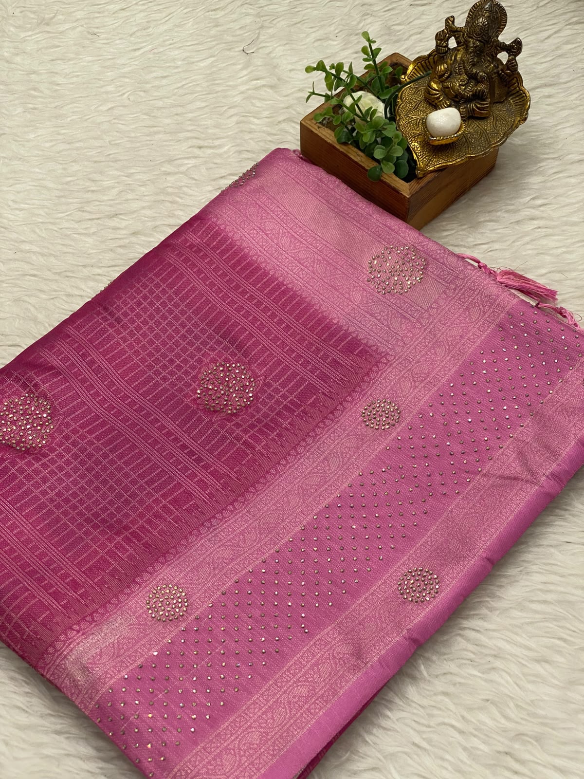 Softy With Stone Work Sarees