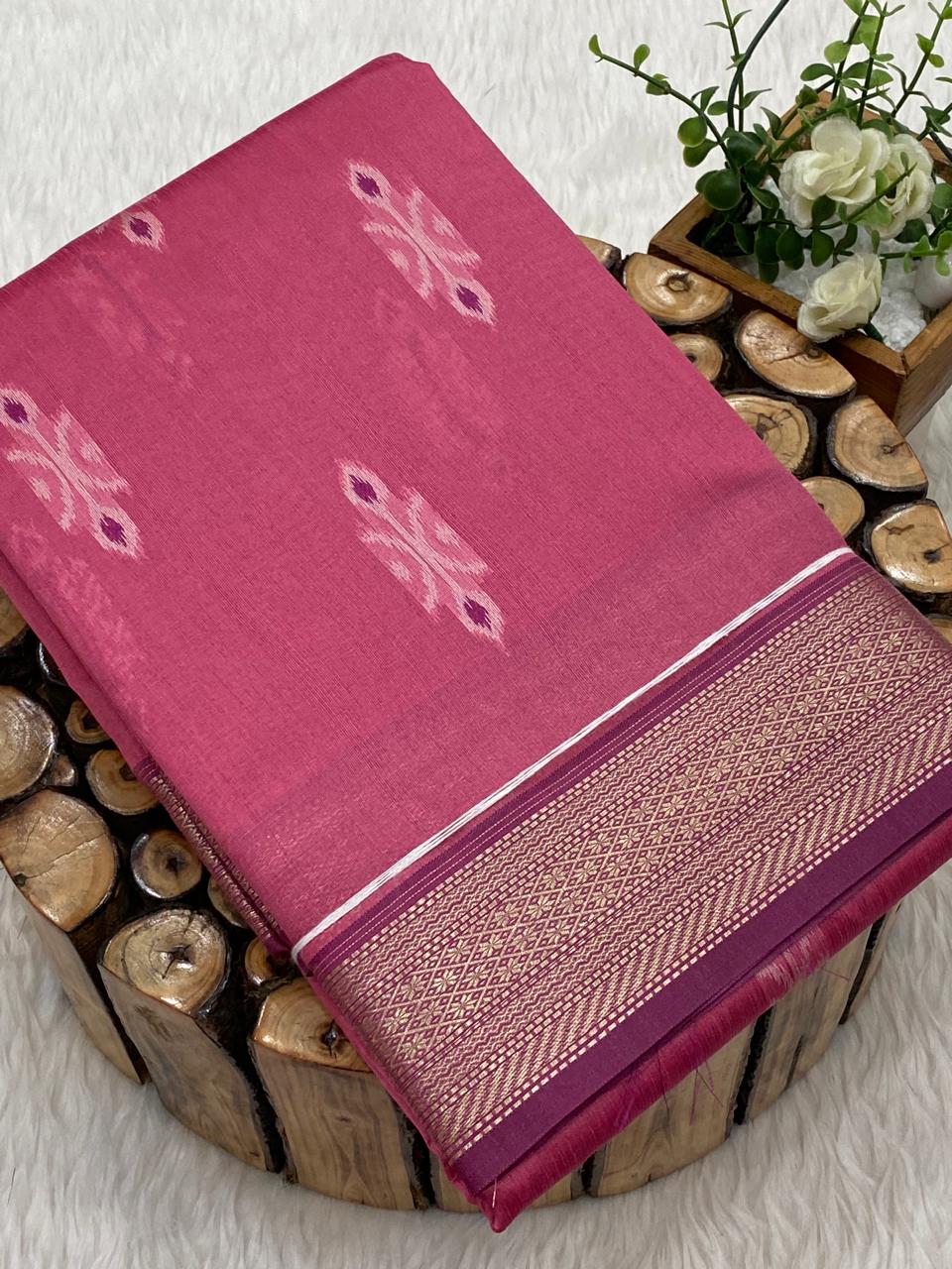 Mul Chanderi Saree