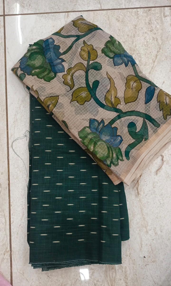 2 PC Unstitched Raw Silk Salwar