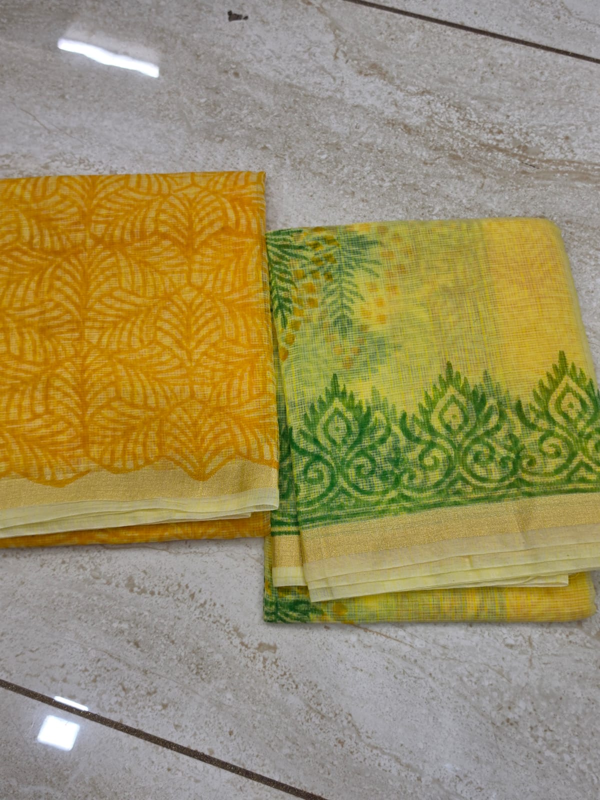 2 PC Unstitched Kota Net Salwars