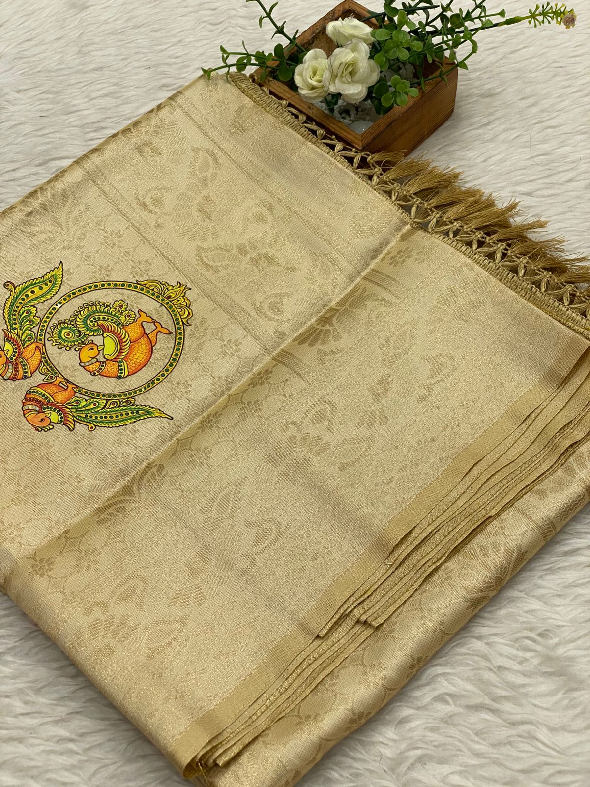 Venpattu Bridal Saree