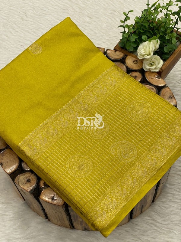 Semi Mysore Crepe Silk Saree