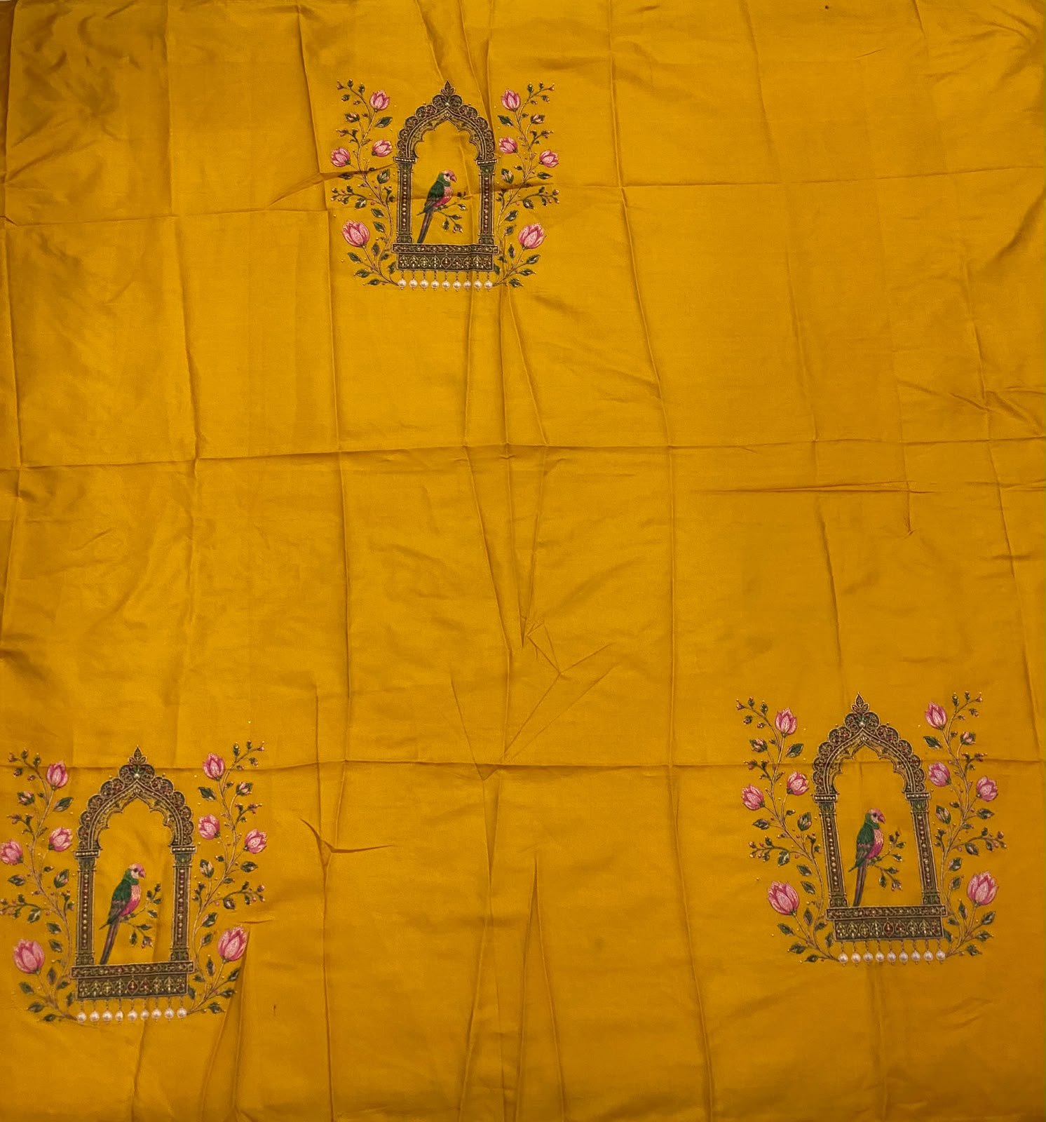 Tanjore painted blouses