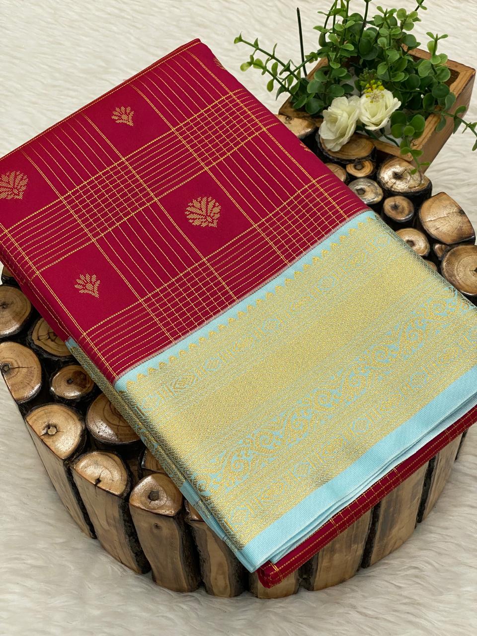 Vairaooshi Korvai Bridal Sarees