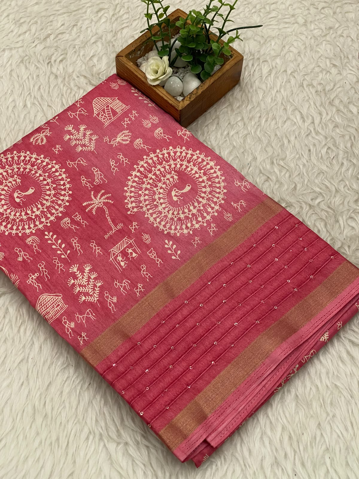 Iconic Border Sequence Sarees