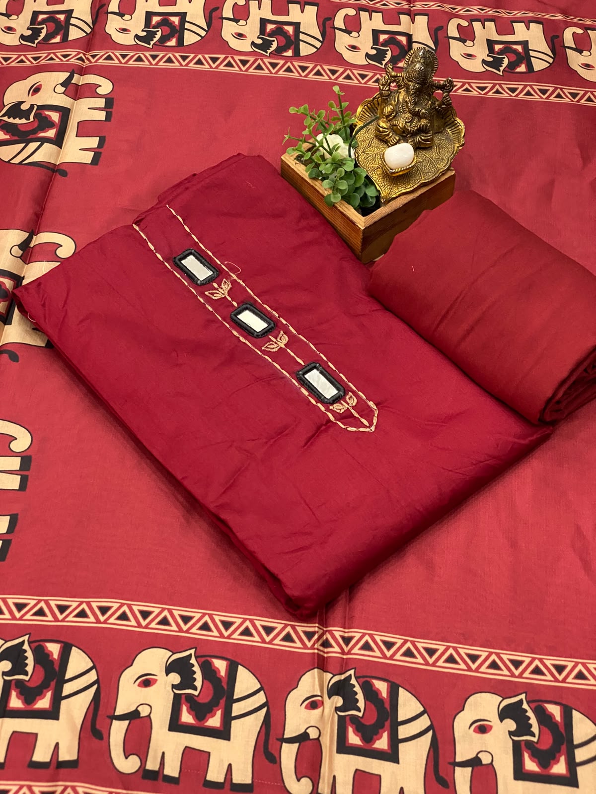 Original Mirror Work Salwar