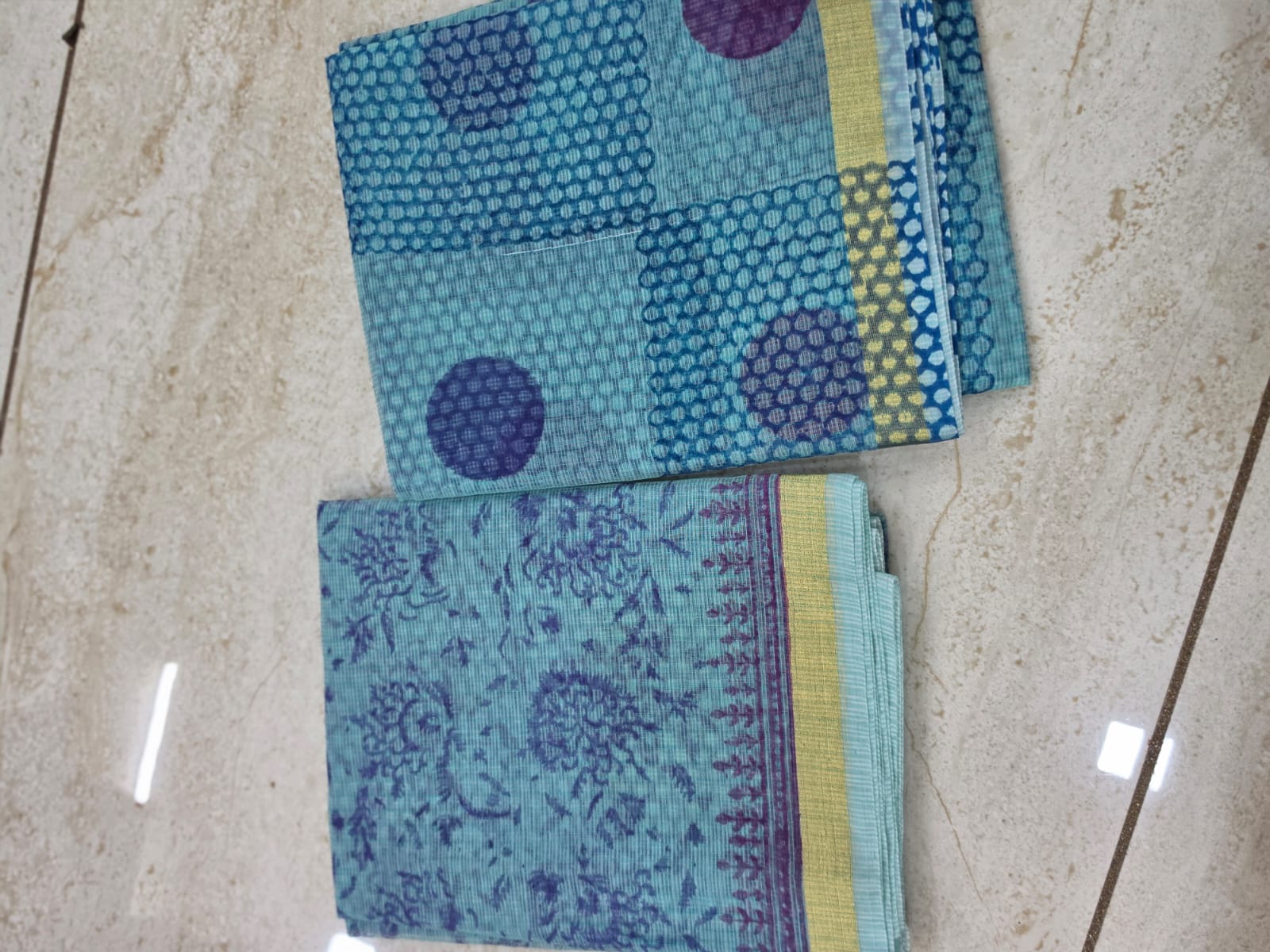 2 PC Unstitched Kota Net Salwars