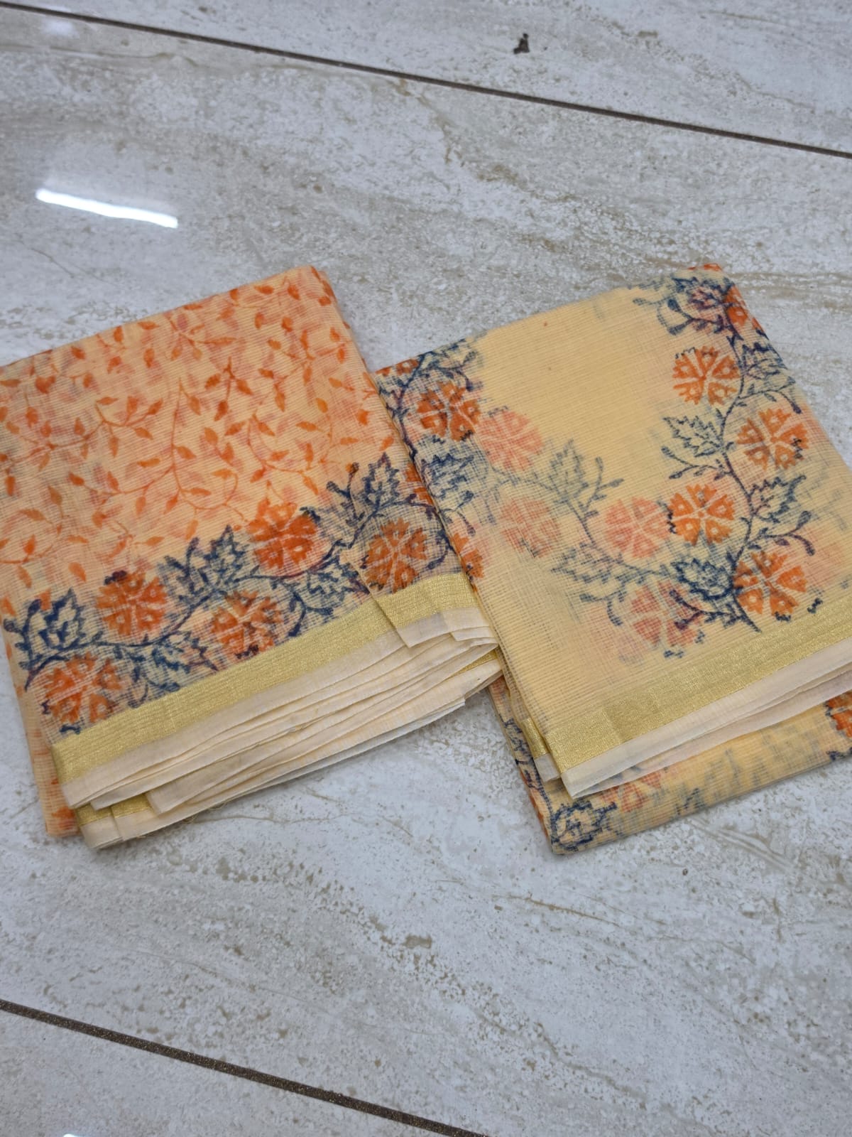 2 PC Unstitched Kota Net Salwars