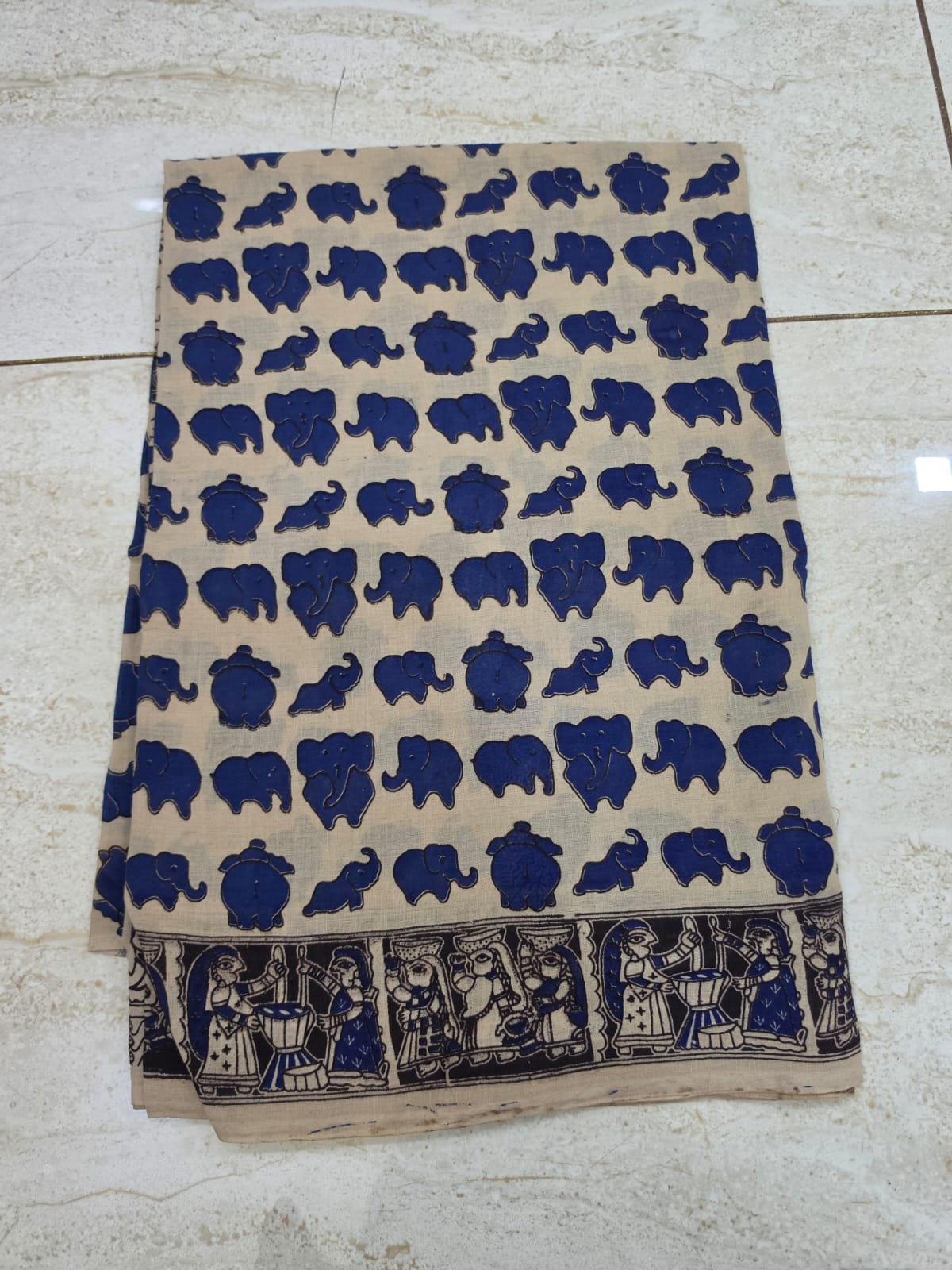 60's Count Premium Kalamkari Cotton Saree