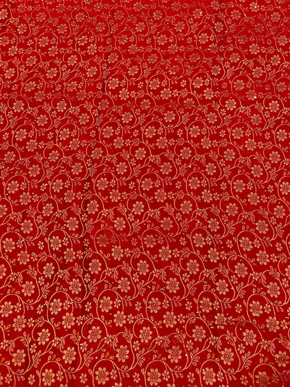 Satin Banarasi Brocade 1 mtr cut Blouse