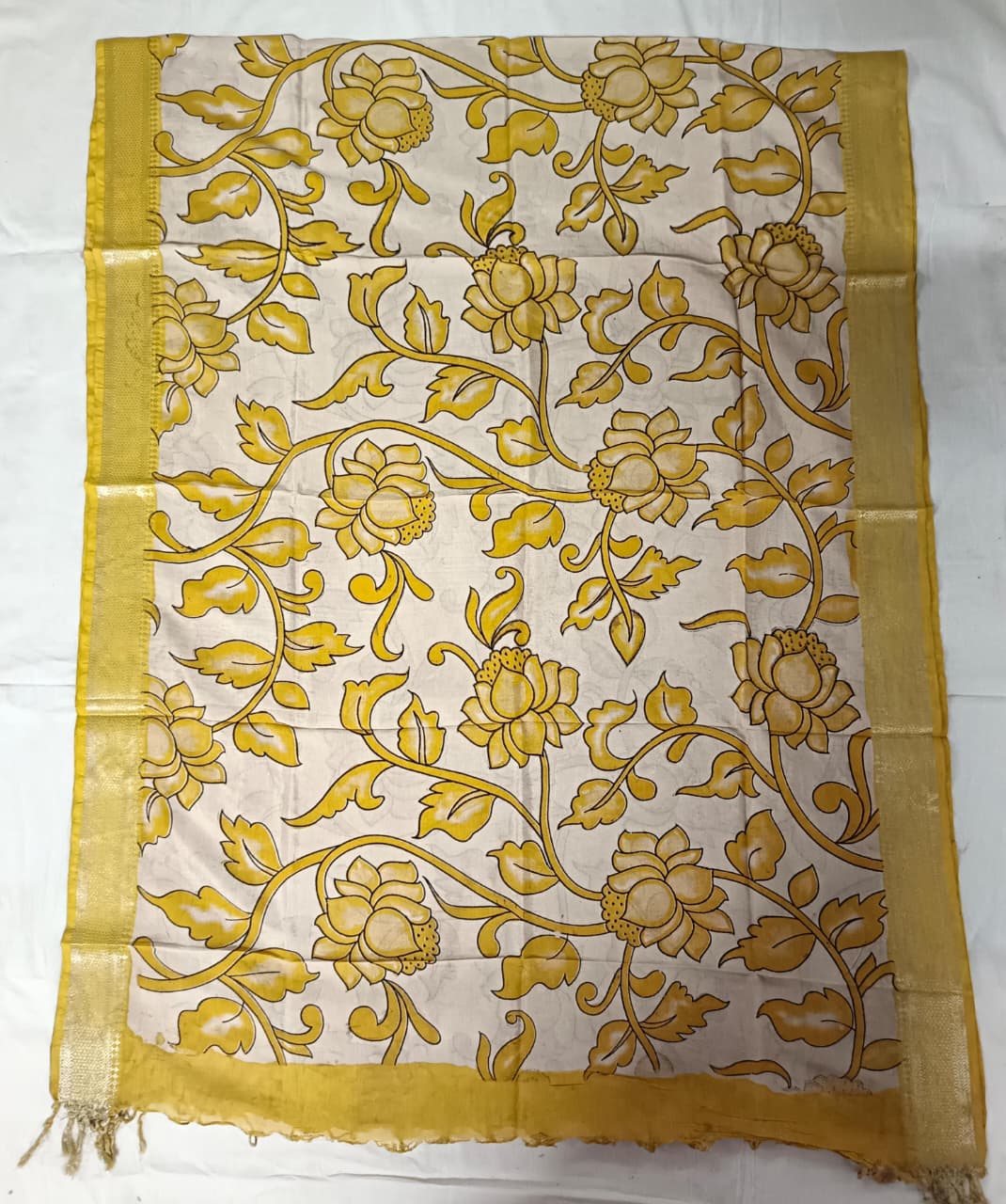 Nizam Border Kalamkari Duppata